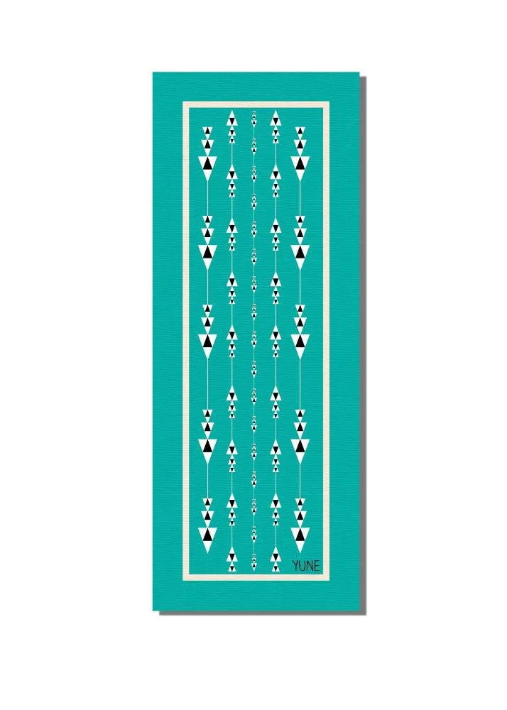 Yoga Mat | 6mm Thick | Blue | Non-Slip | Eco Friendly | Yune Yoga | Jane - Yune Yoga