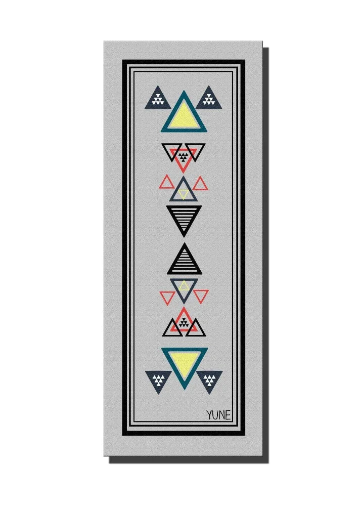 Yoga Mat | 6mm Thick | Gray | Non-Slip | Eco Friendly | Yune Yoga | Janet - Yune Yoga