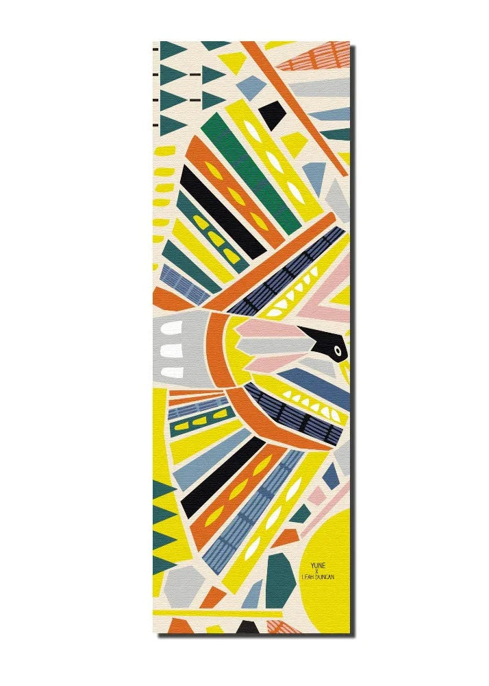 Yoga Mat | 6mm Thick | Multicolor | Non-Slip | Eco Friendly | Yune Yoga | Leah Duncan Bird - Yune Yoga