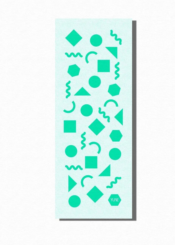 Yoga Mat | 6mm Thick | Green | Non-Slip | Eco Friendly | Yune Yoga | Oberon - Yune Yoga