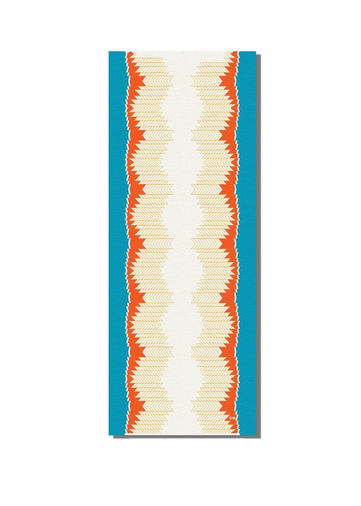 Yoga Mat | 6mm Thick | Multicolor | Non-Slip | Eco Friendly | Yune Yoga | Pagoda - Yune Yoga