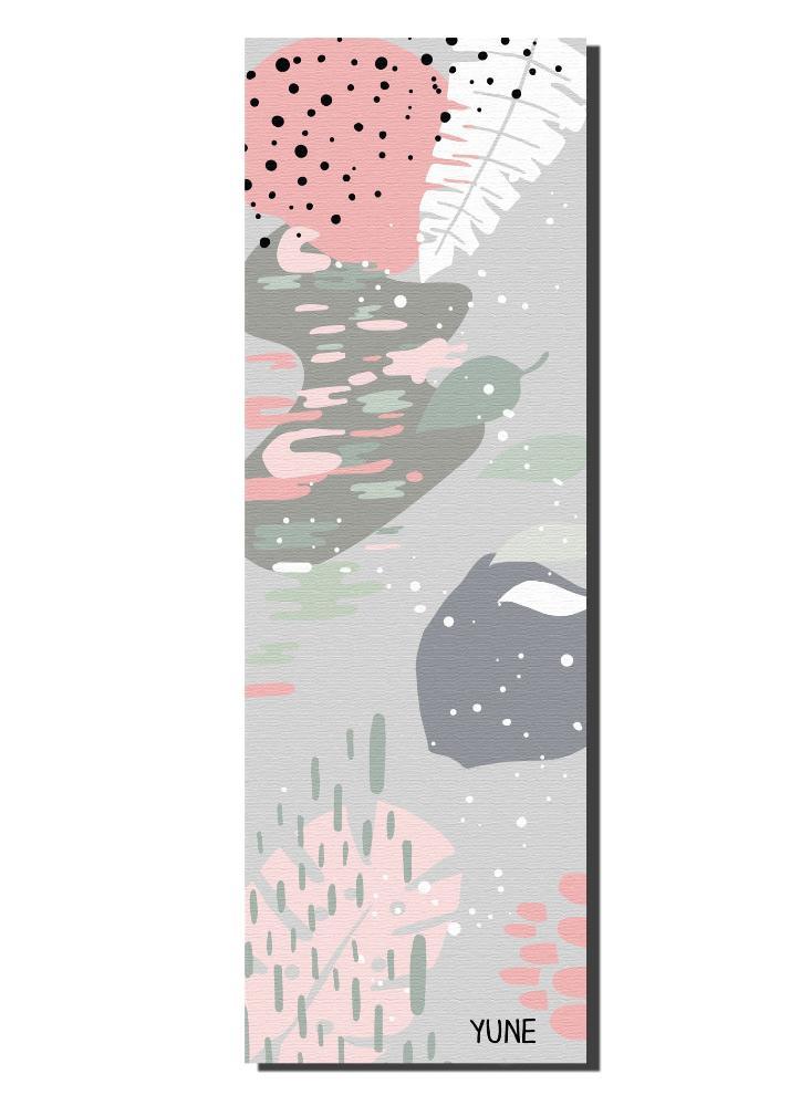 Yoga Mat | 6mm Thick | Pink | Non-Slip | Eco Friendly | Yune Yoga | Pebble - Yune Yoga
