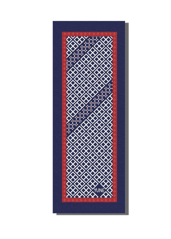 Yoga Mat | 6mm Thick | Blue | Non-Slip | Eco Friendly | Yune Yoga | Reiko - Yune Yoga