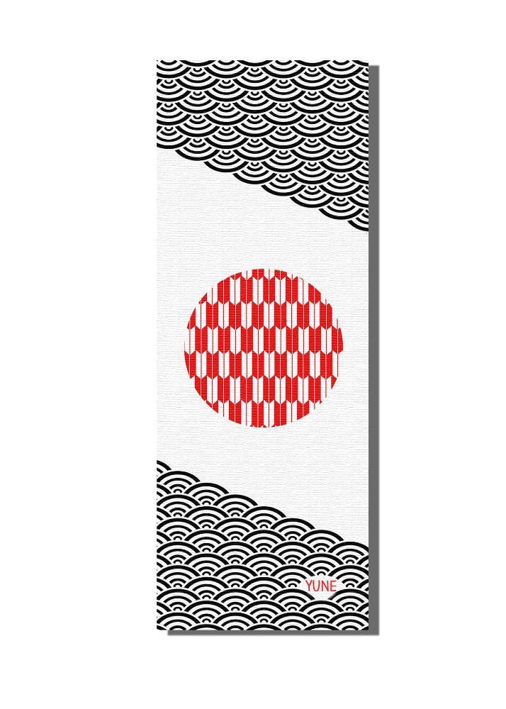 Yoga Mat | 6mm Thick | White Black | Non-Slip | Eco Friendly | Yune Yoga | Toru - Yune Yoga