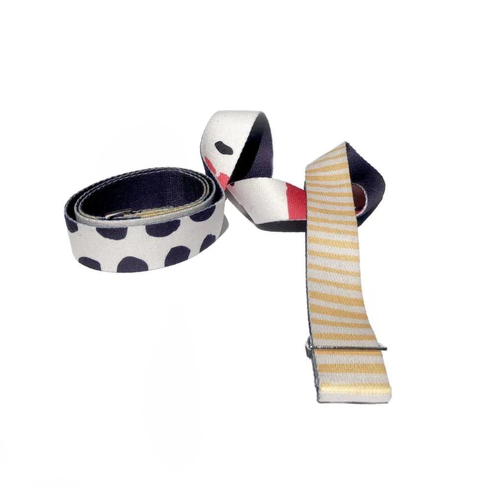 Yoga Strap | Stretching Strap | Metal Buckles | Multi Color | Yune Yoga | The Leo - Yune Yoga