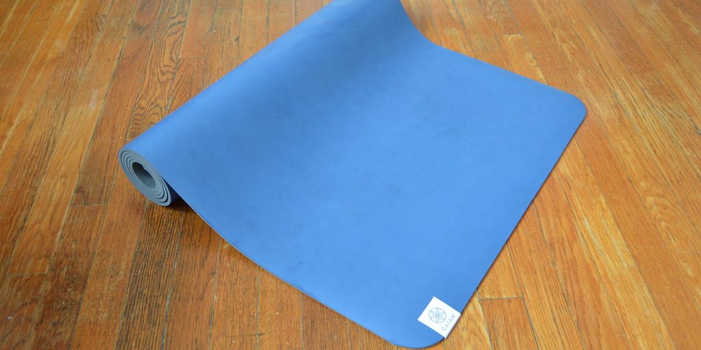 yoga mat on carpet