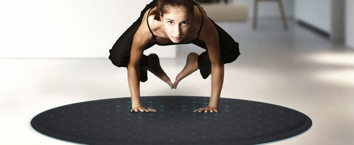 normal yoga mat size