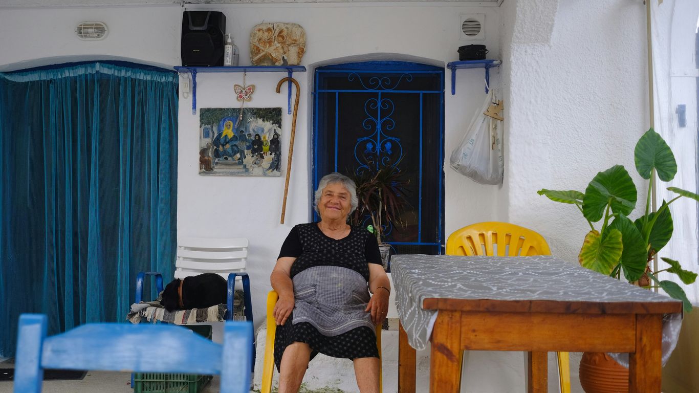 a person sitting on a chair