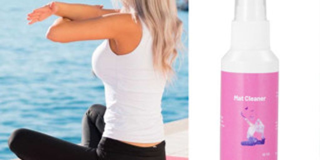 yoga mat spray