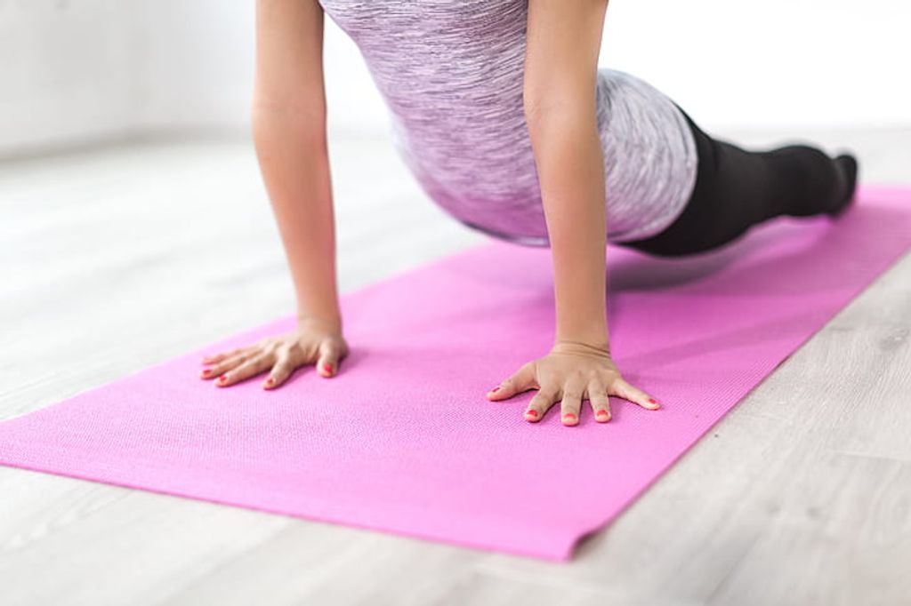 Yoga Mat On Carpet How to Practice Yoga Safely