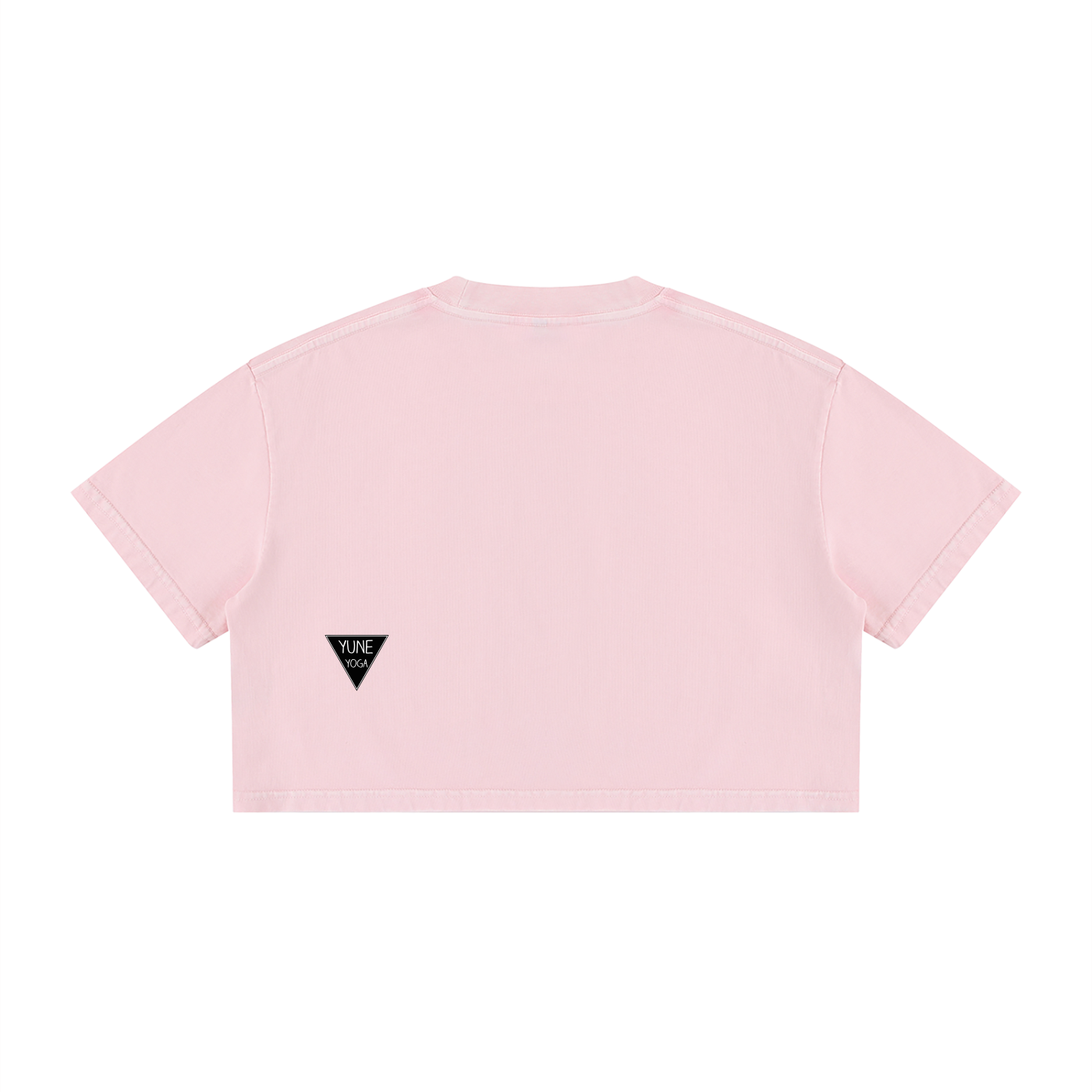 Women's Mineral Wash Cotton Crop T-Shirt