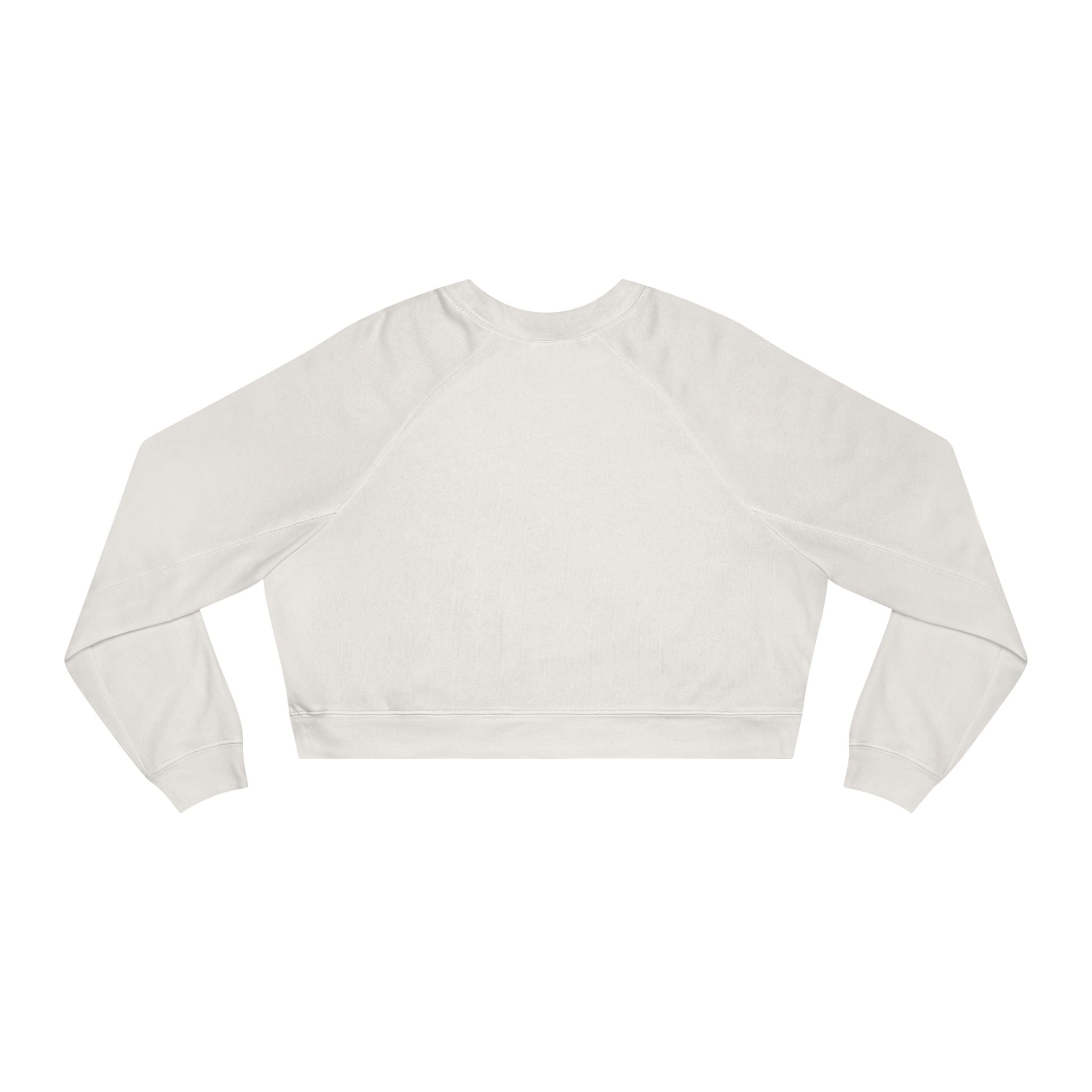 Cropped Fleece Pullover - Yune Yoga Logo Design