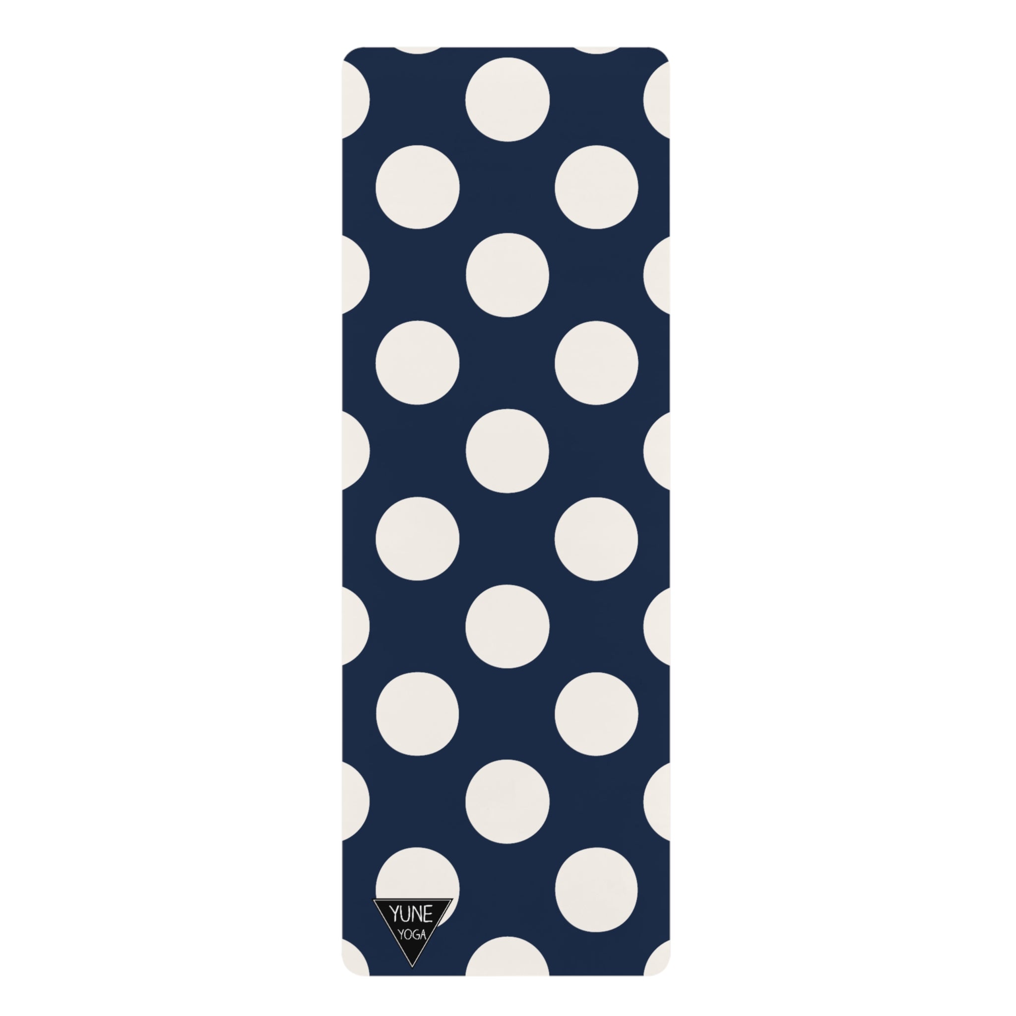 Copy of Stripe Pattern Blue Natural Rubber Yoga Mat
