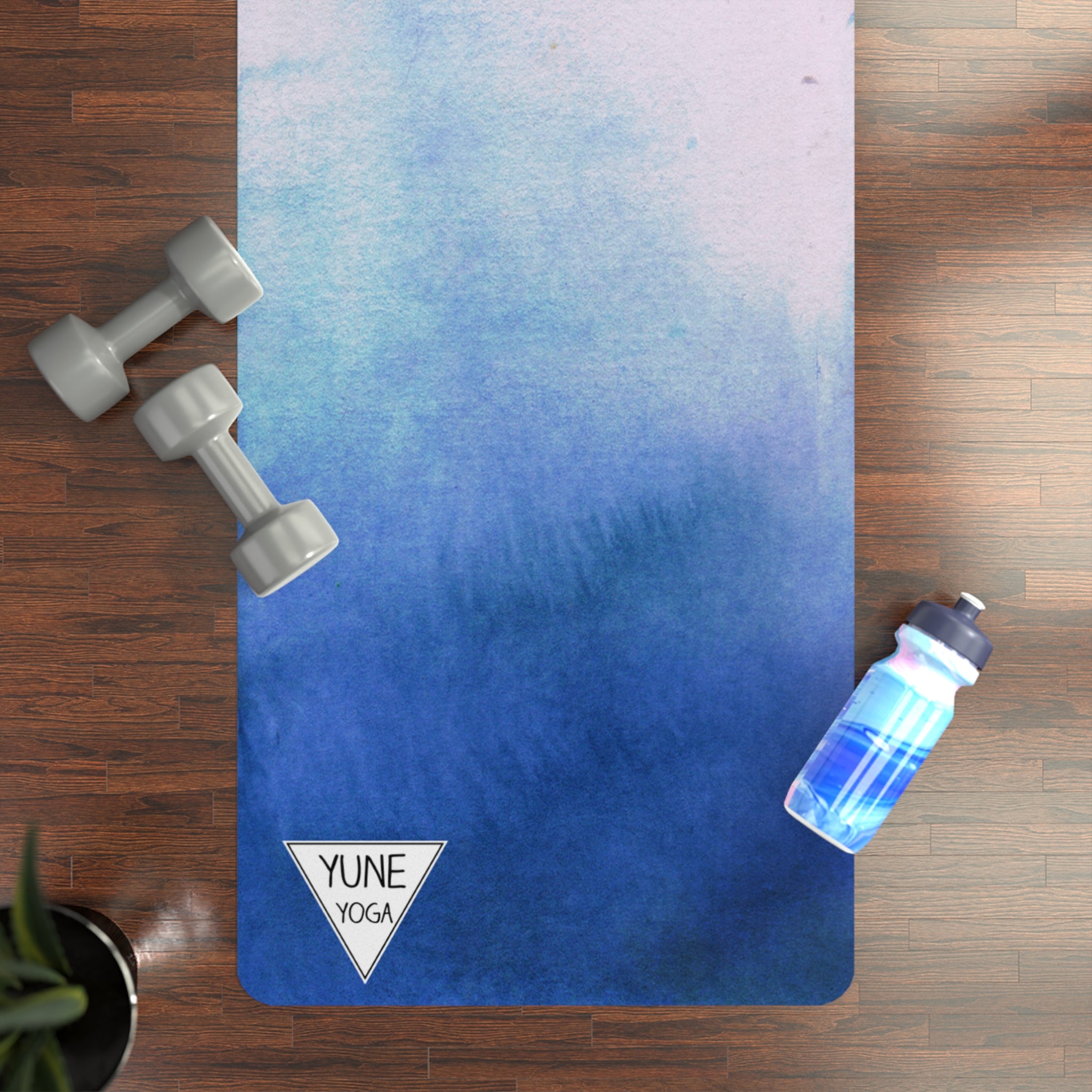 Yoga Mat | 3mm Thick Natural Rubber | Non-Slip | Eco Friendly | Yune | Serenity