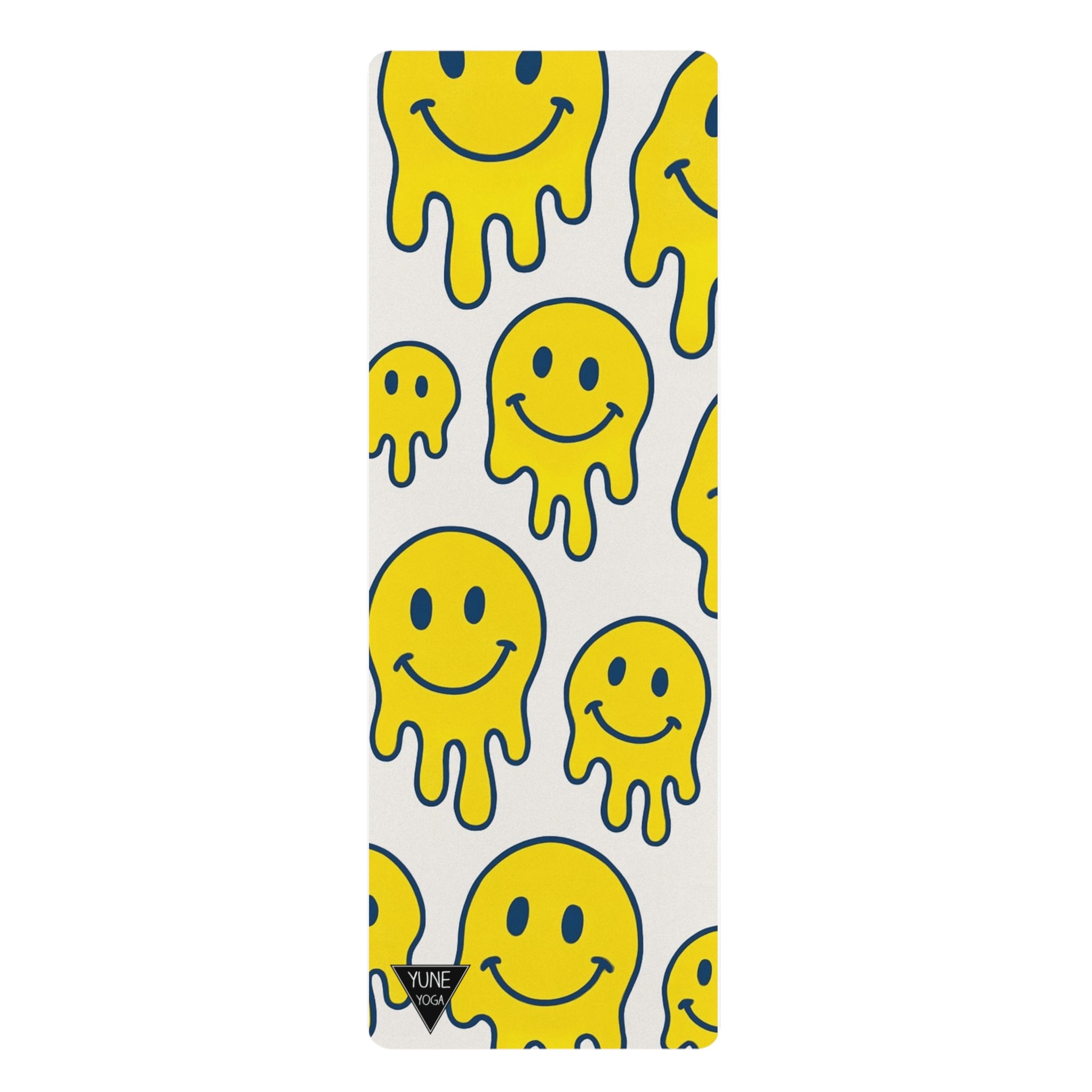 Happy Face Natural Rubber Yoga Mat