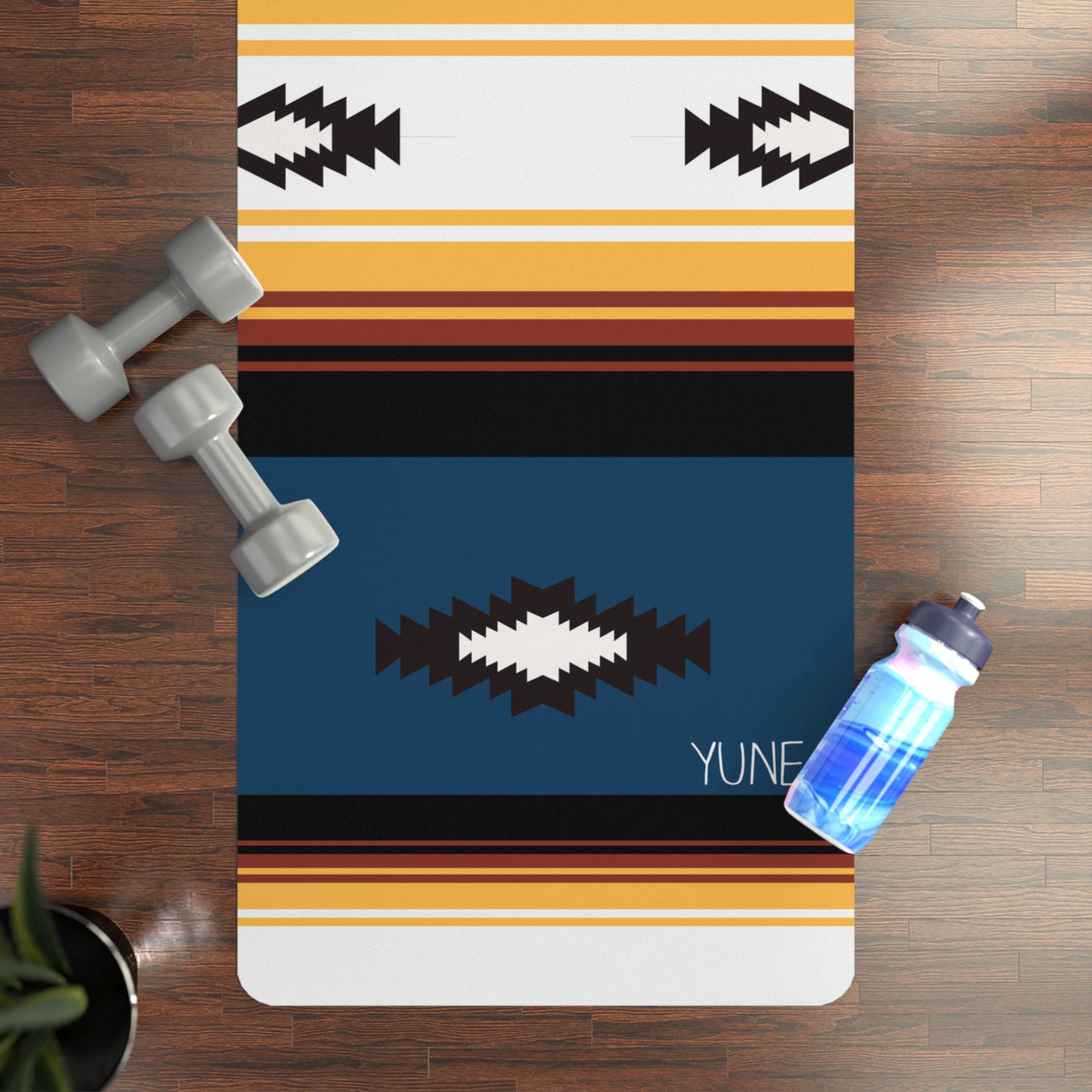 Yoga Mat | 3mm Thick | Natural Rubber | Non-Slip | Nelson | Yune