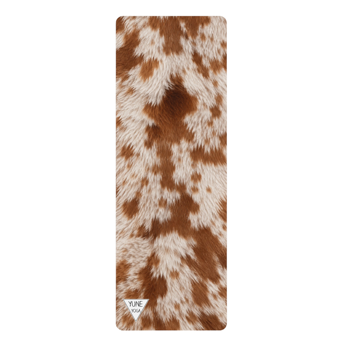 Jack Russel Terrier Red Piebald Color Yoga Mat — Non-Slip Rubber Exercise Mat with Cozy Luxe Design