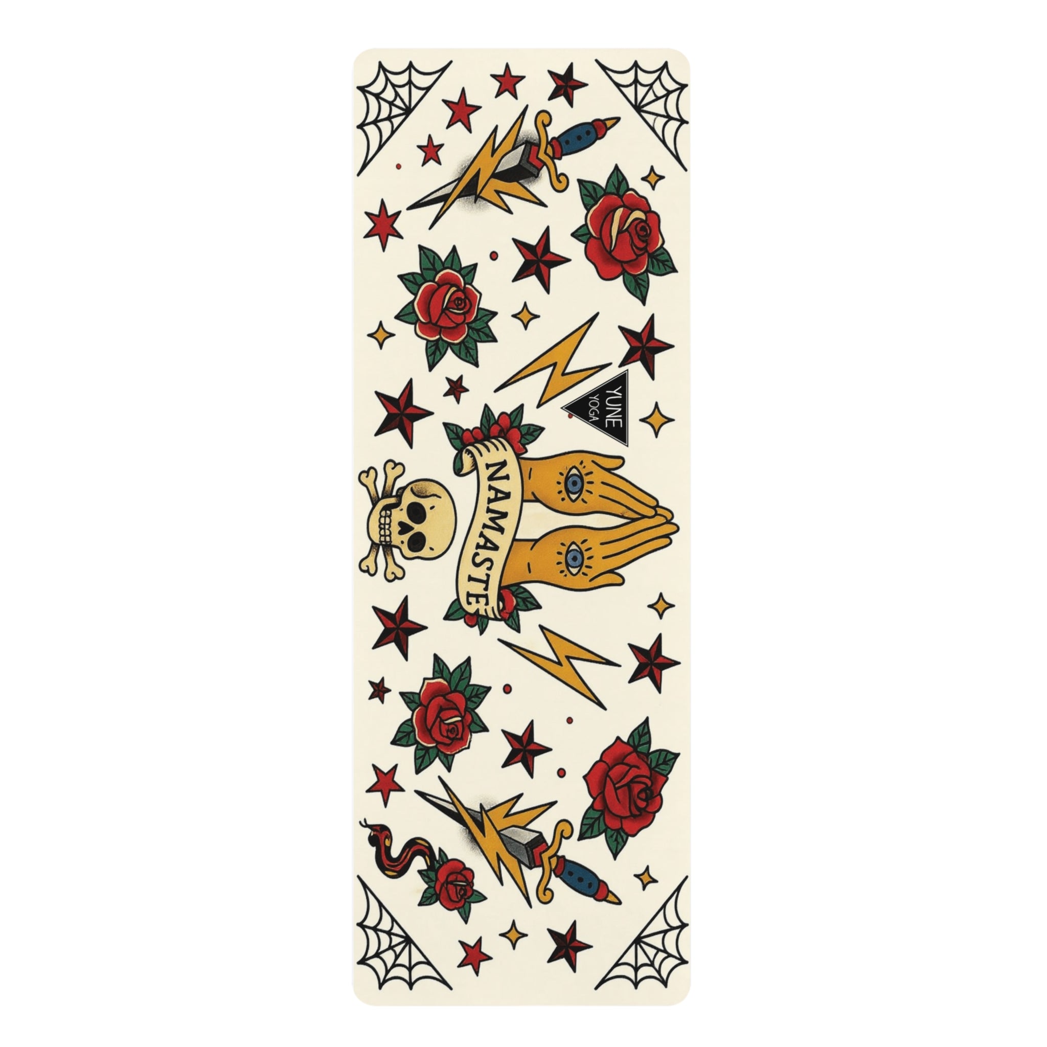 Yoga Mat - Tattoo Design- Omens