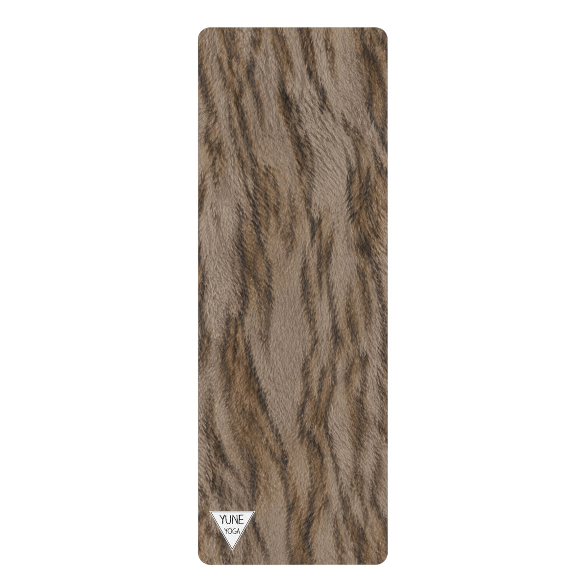 French Bulldog Brindle Color Yoga Mat — Non-Slip Rubber Exercise Mat Dog Yoga