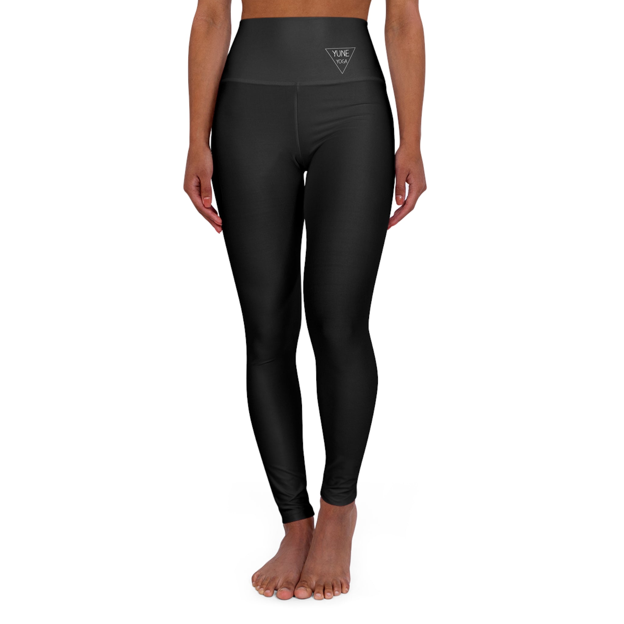 Yoga Leggings | Black | High Waisted | Yune