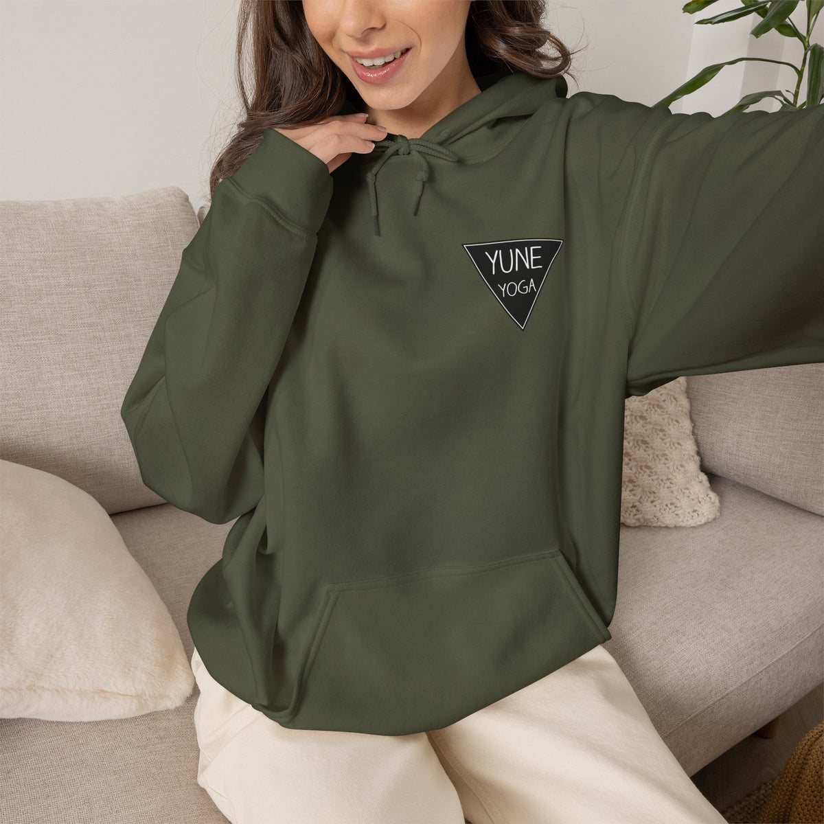 Yoga Hoodie - Yune Yoga Logo