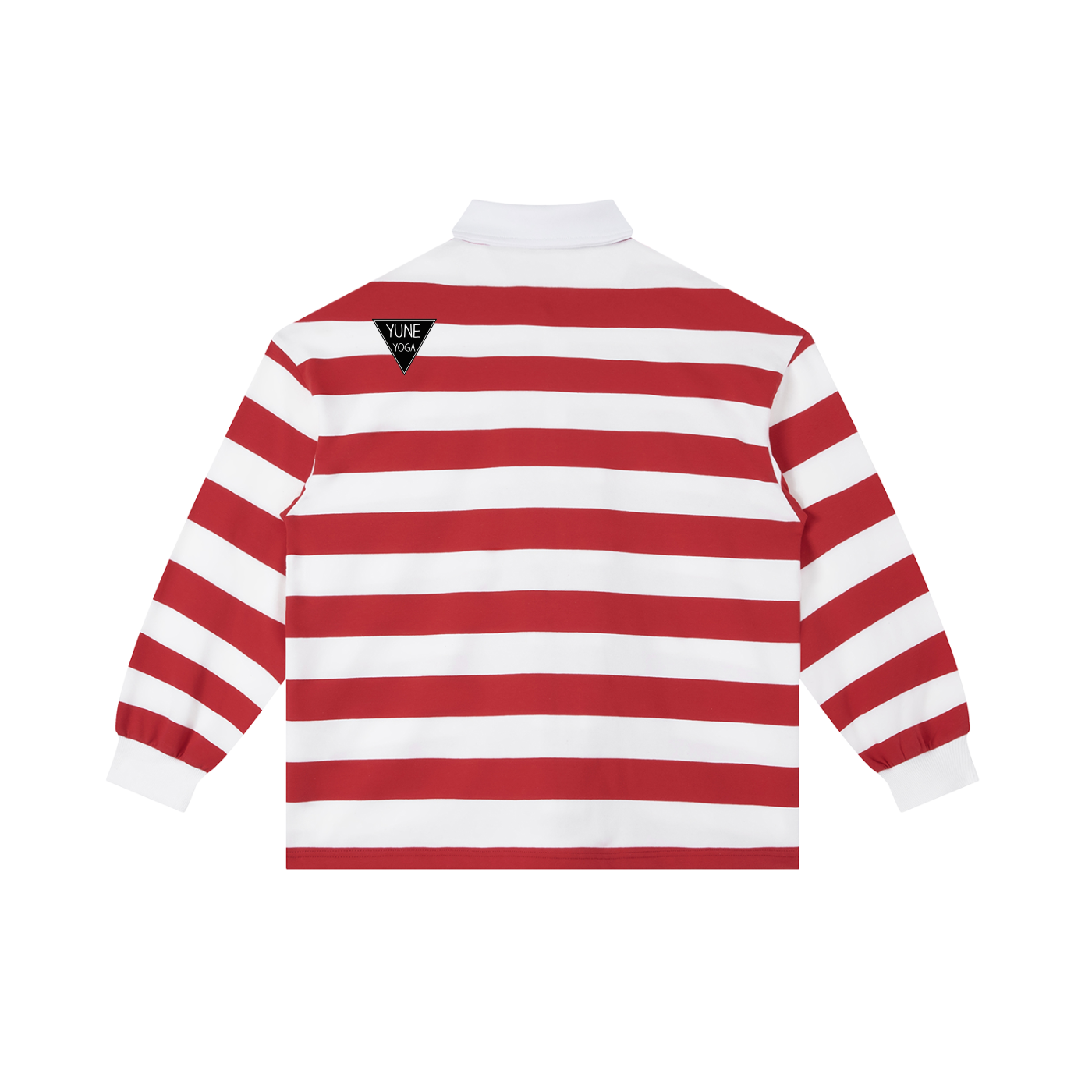 Color Block Stripe Polo Shirt
