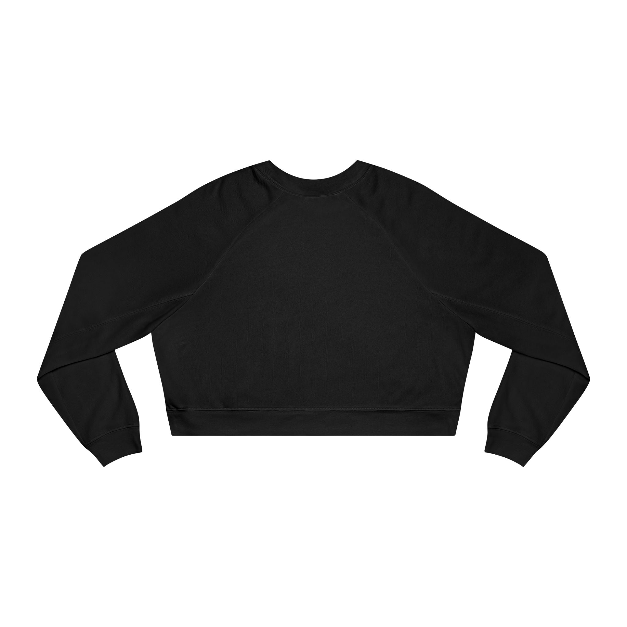 Cropped Fleece Pullover - Yune Yoga Logo Design