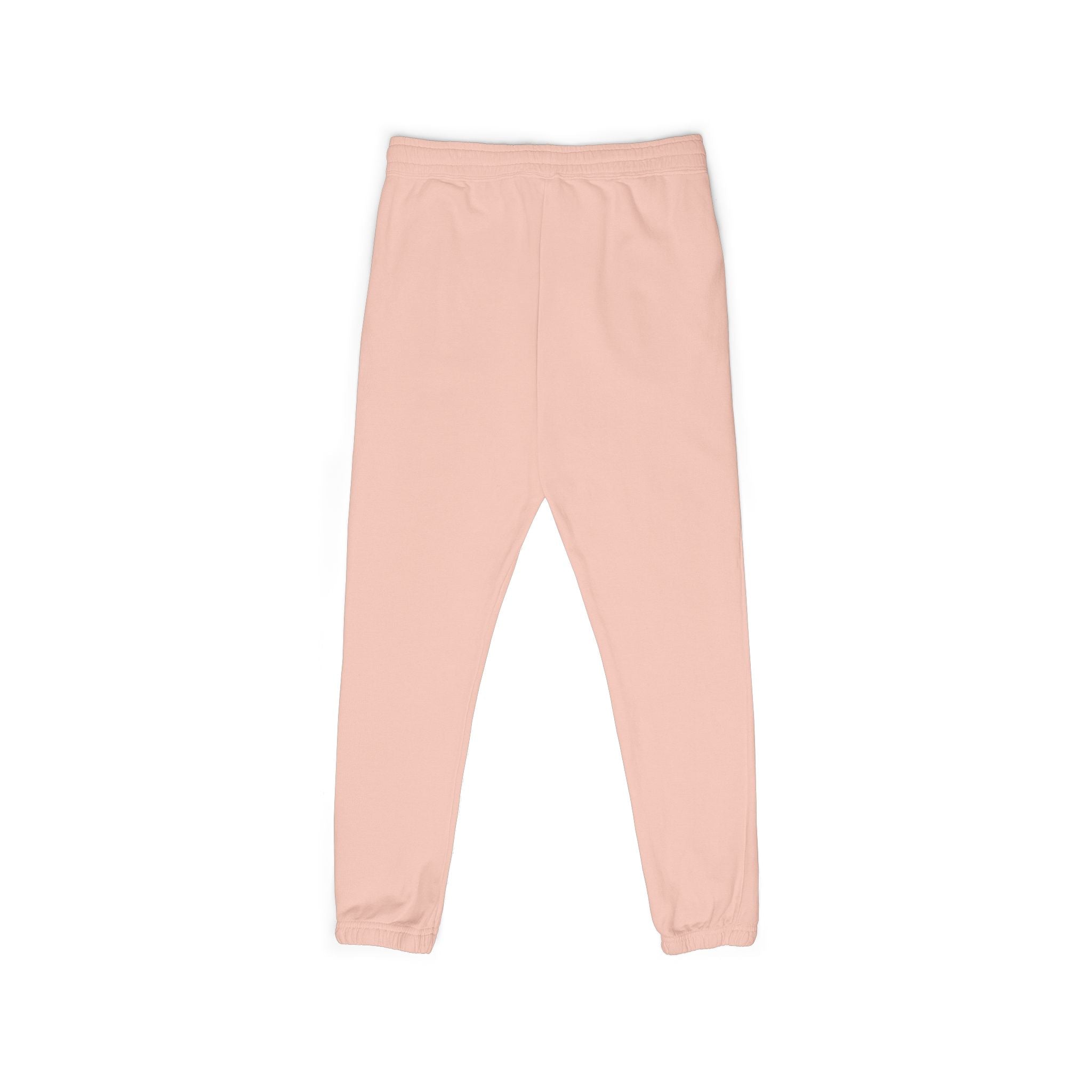 Fleece Sweatpants — Relaxed Garment-Dyed Joggers with Small Chest Triangle Logo