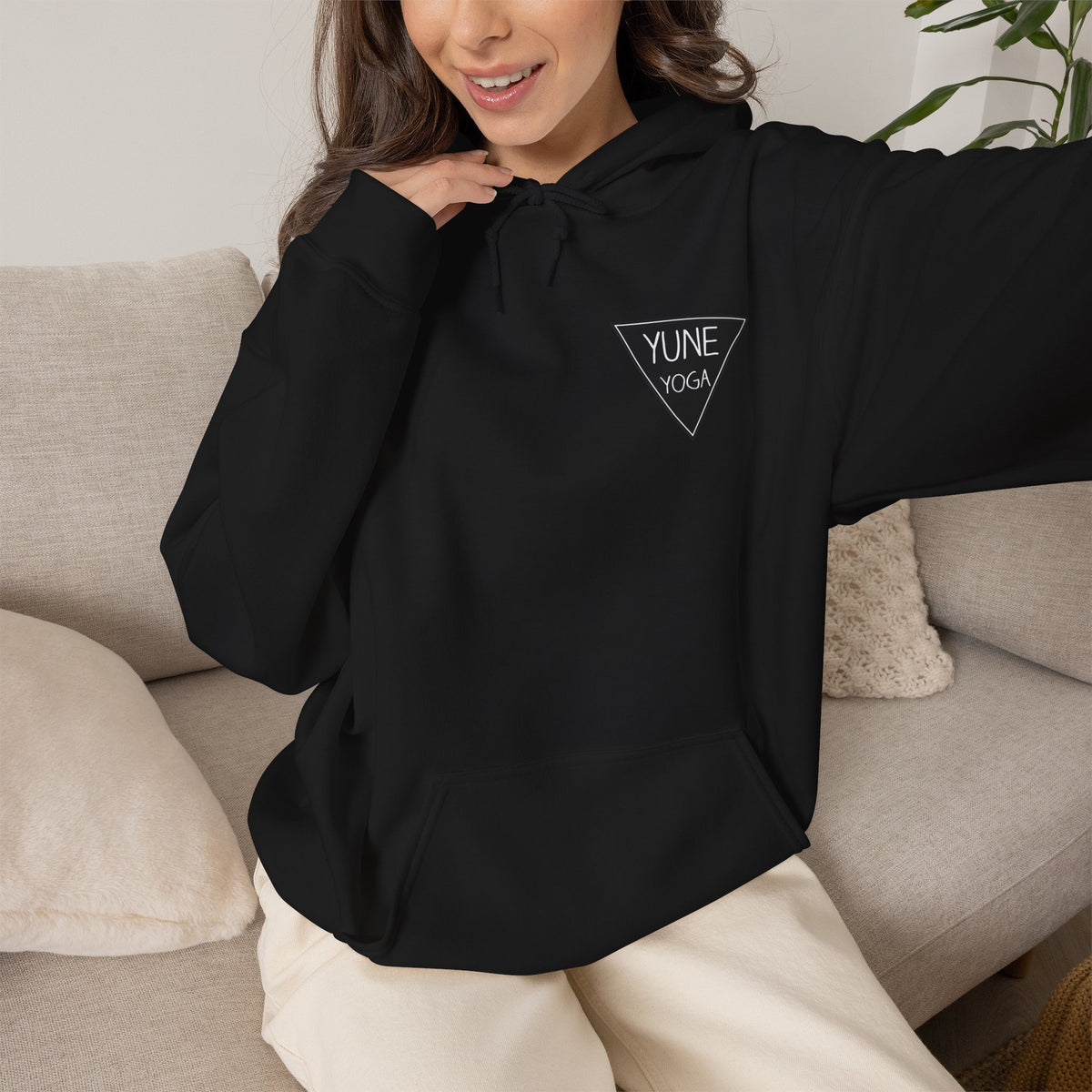 Yoga Hoodie - Yune Yoga Logo