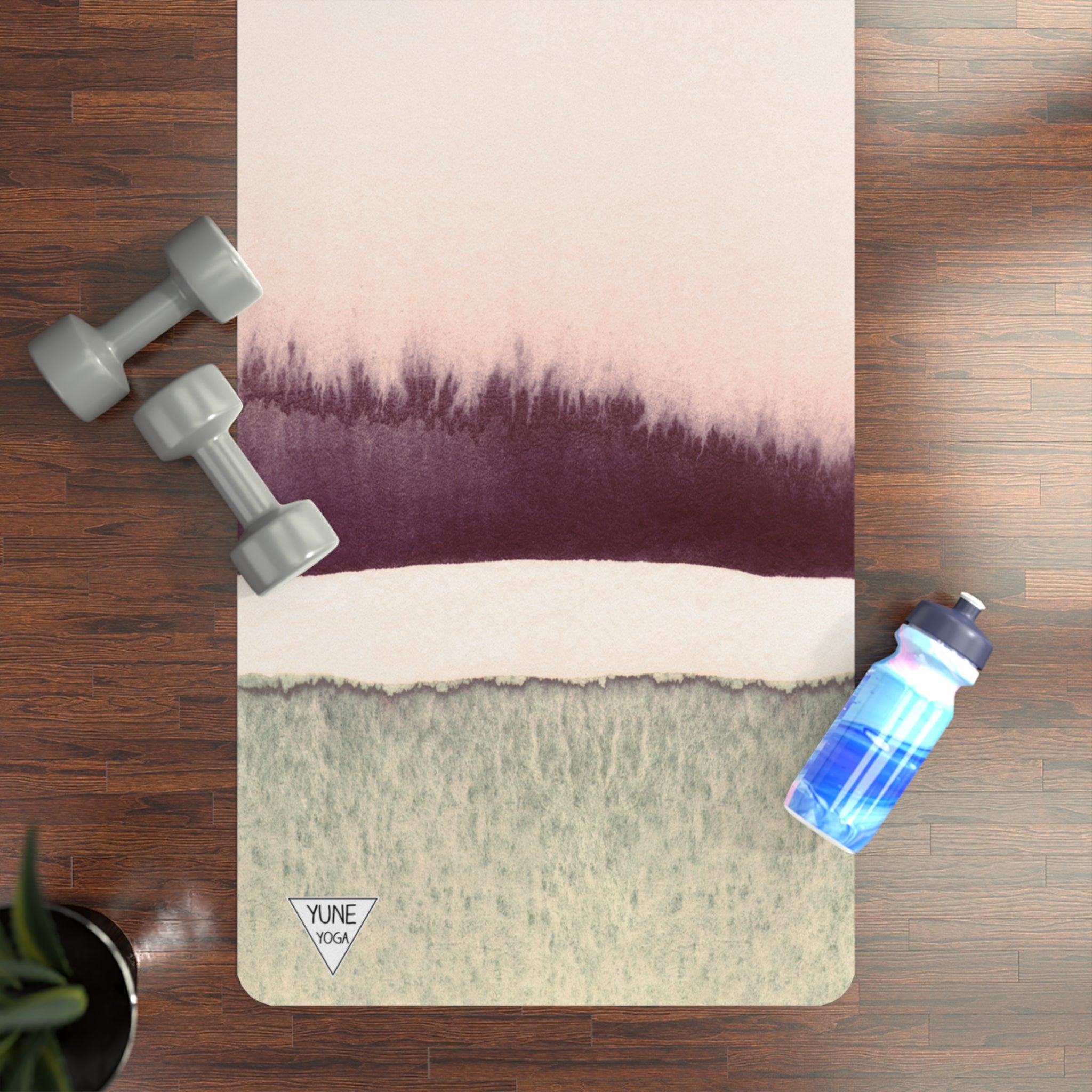 Yoga Mat | 3mm Thick Natural Rubber | Non-Slip | Eco Friendly | Yune | Aphrodite