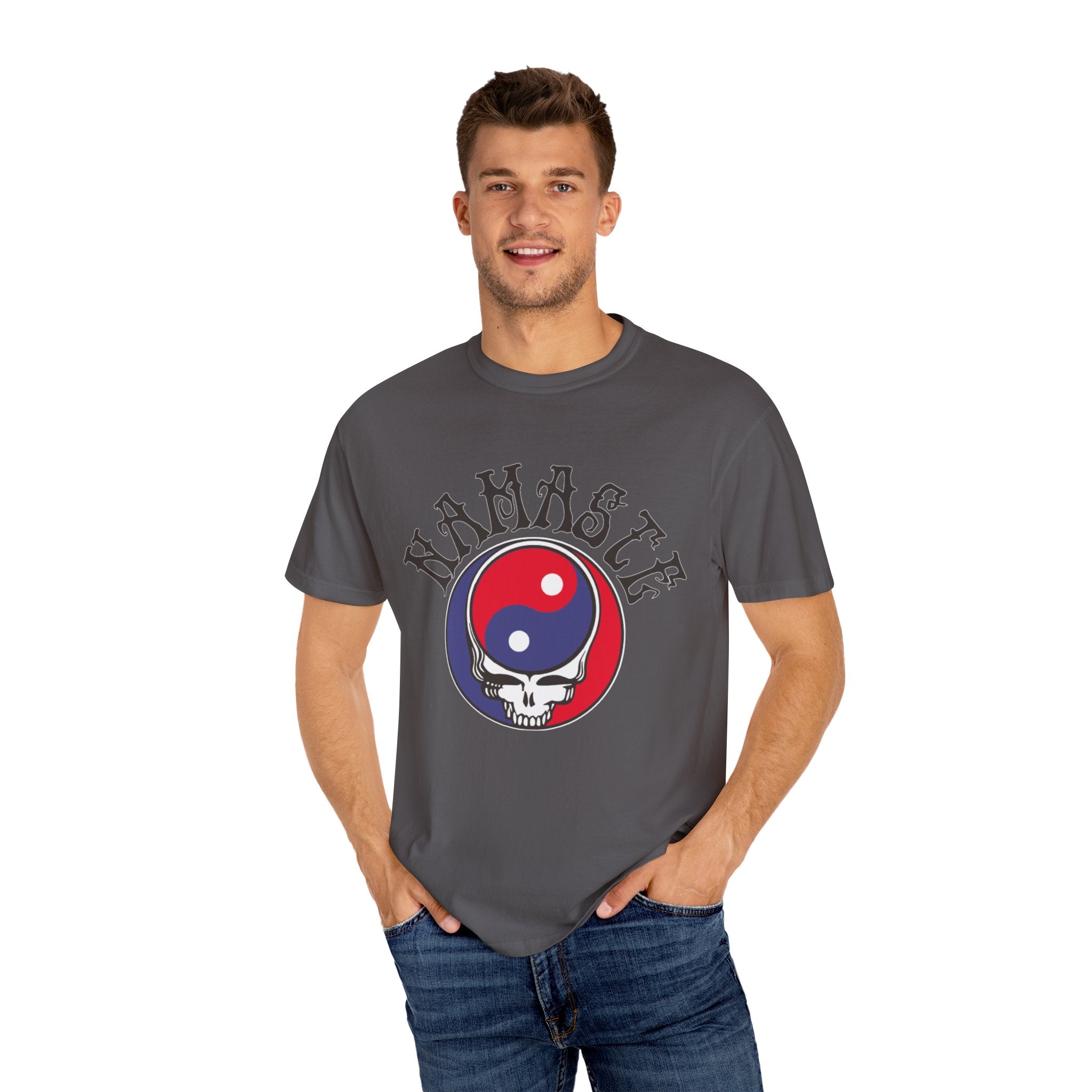 Unisex Garment-Dyed T-shirt NAMASTE GRATEFUL DEAD