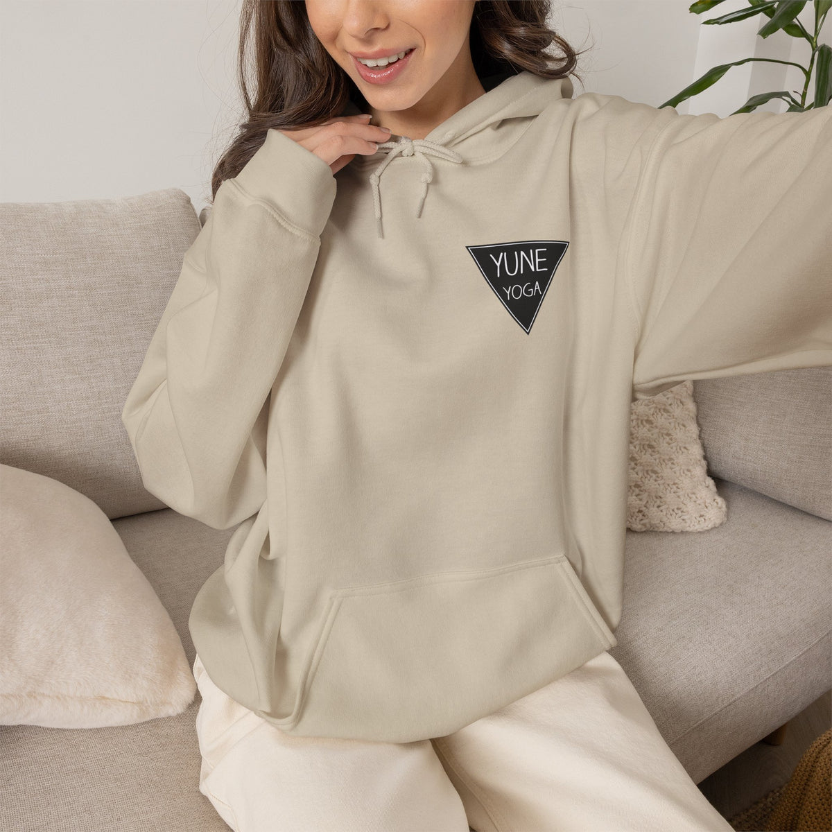 Yoga Hoodie - Yune Yoga Logo