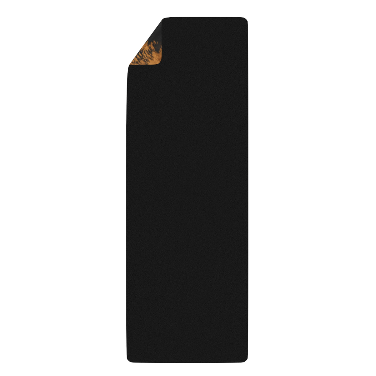 Black and Tan Boxer Yoga Mat — Non-Slip Rubber Exercise Mat Dog Yoga