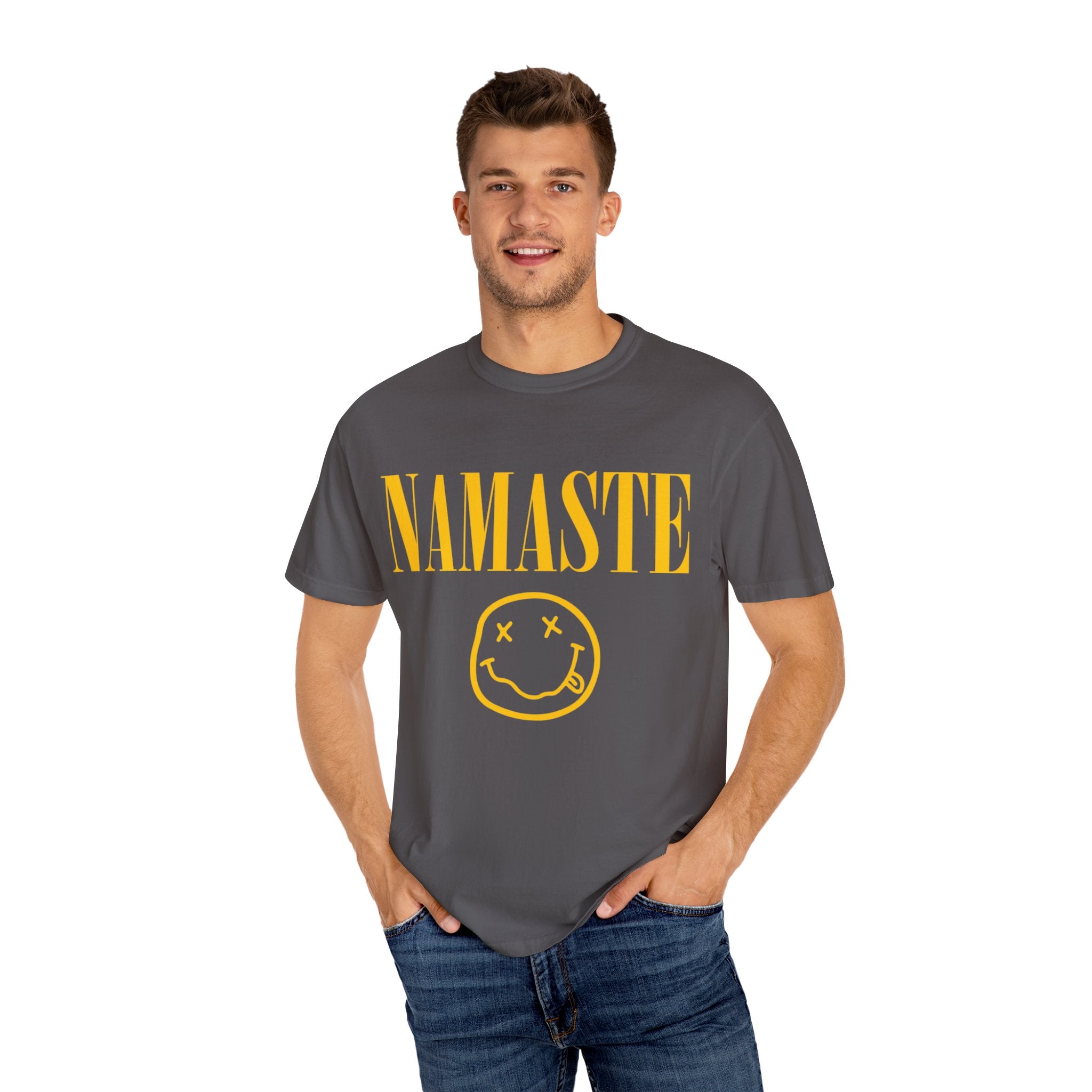 Unisex Garment-Dyed T-shirt NAMASTE NIRVANA