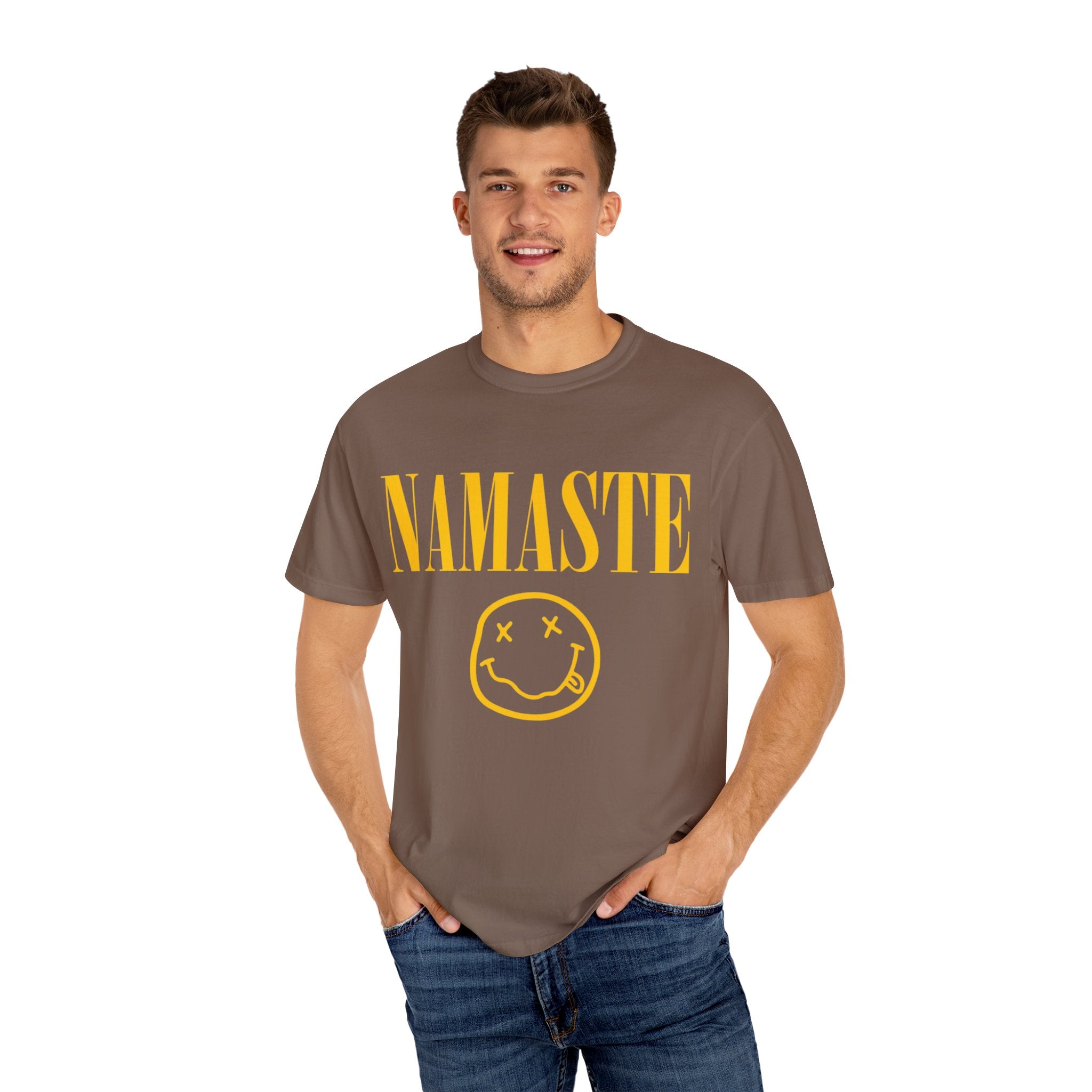 Unisex Garment-Dyed T-shirt NAMASTE NIRVANA