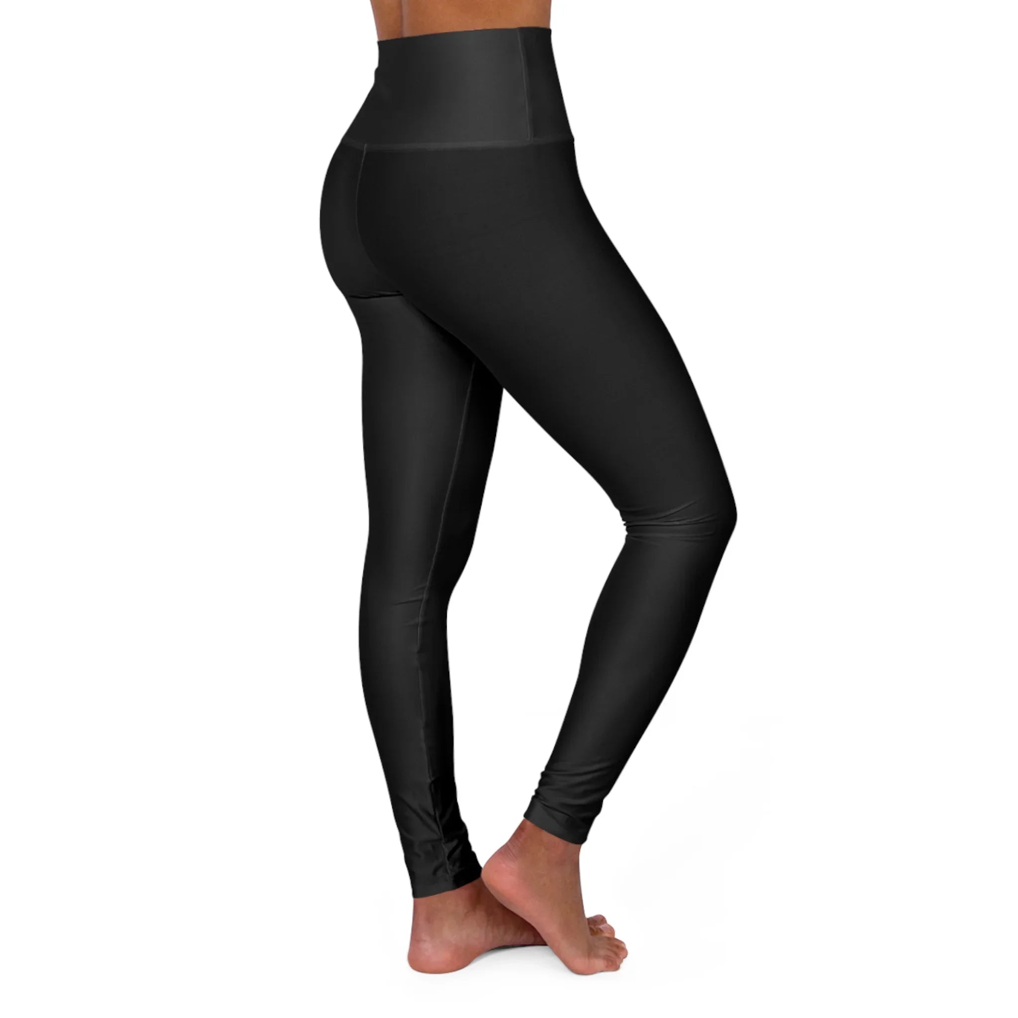 2 Pack Women's Plain Black Cotton Leggings - Full Length Yoga Pants, UK Sizes 8-30