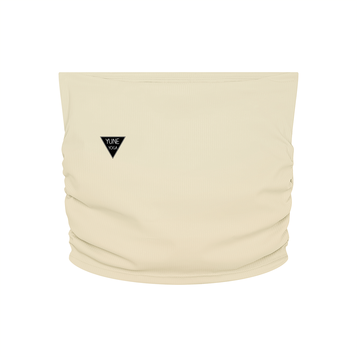 Women’s Ruched Cropped Yoga Tube Top