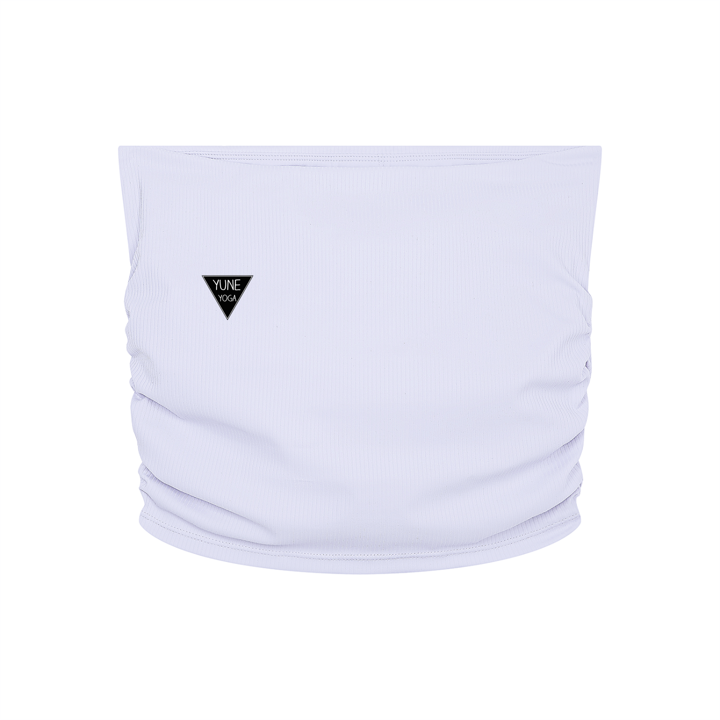 Women’s Ruched Cropped Yoga Tube Top