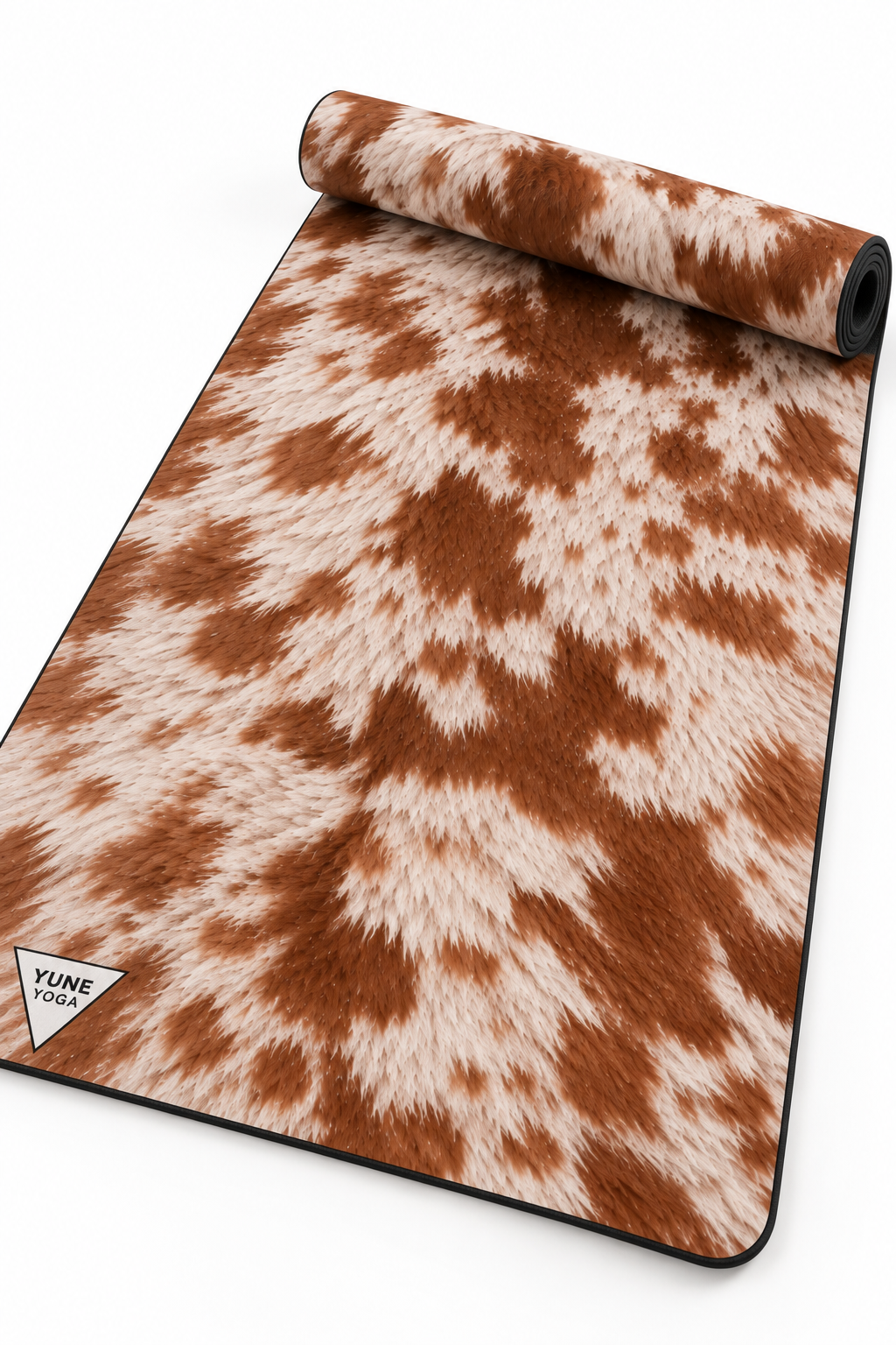 Jack Russel Terrier Red Piebald Color Yoga Mat — Non-Slip Rubber Exercise Mat with Cozy Luxe Design