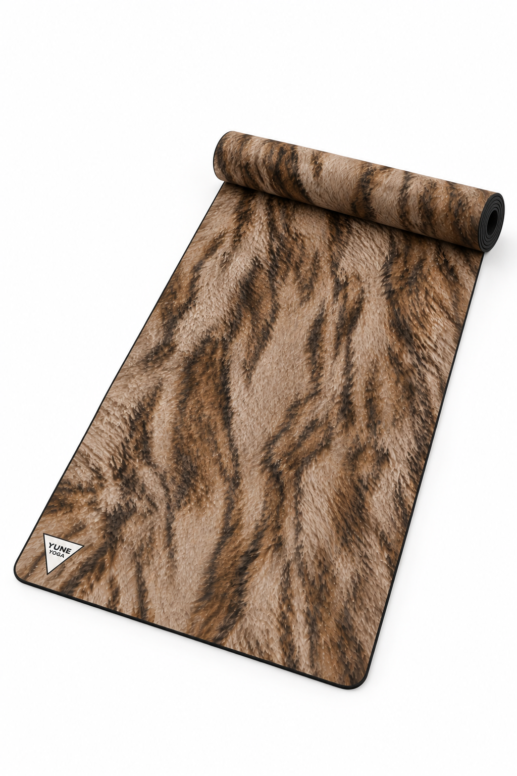 French Bulldog Brindle Color Yoga Mat — Non-Slip Rubber Exercise Mat Dog Yoga