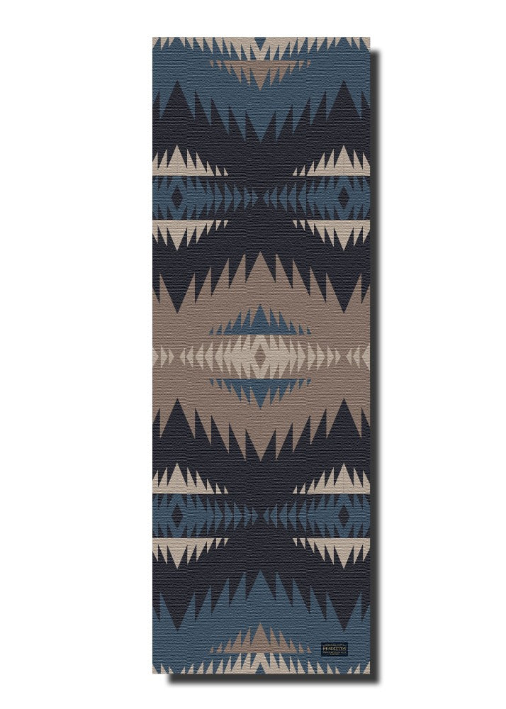 blue yoga mat