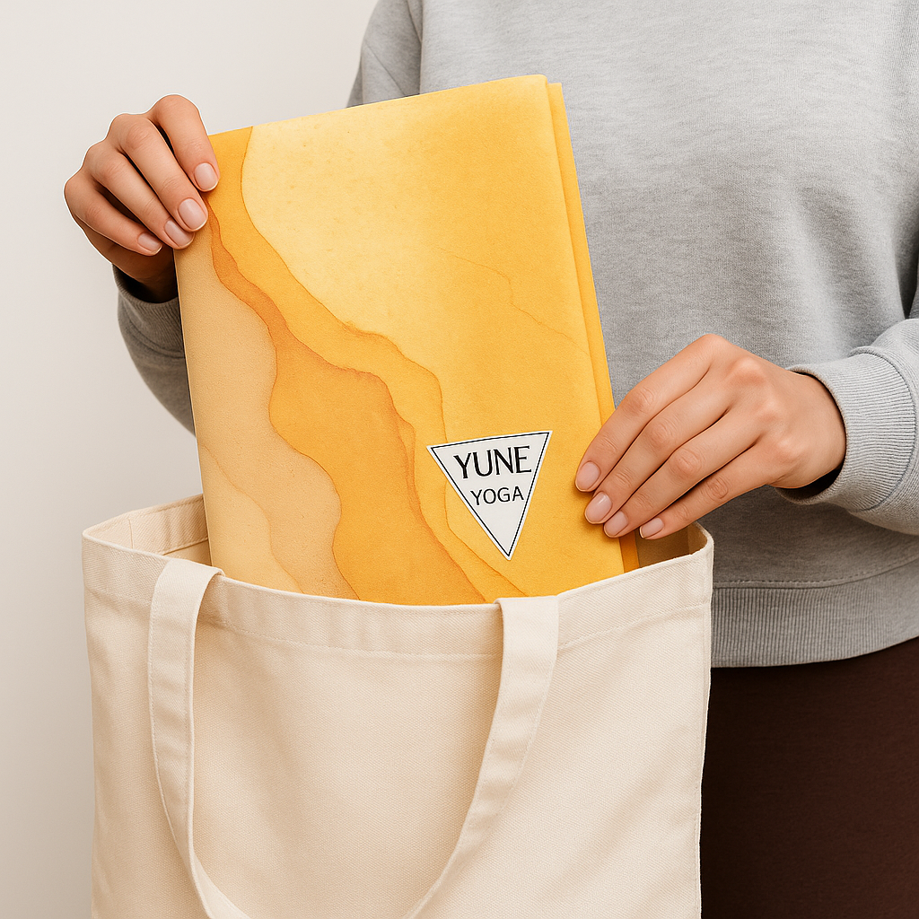 Copper River Foldable Travel Yoga Mat – 2mm Lightweight, Non-Slip, Eco-Friendly Mat for On-the-Go Practice | Yune Yoga