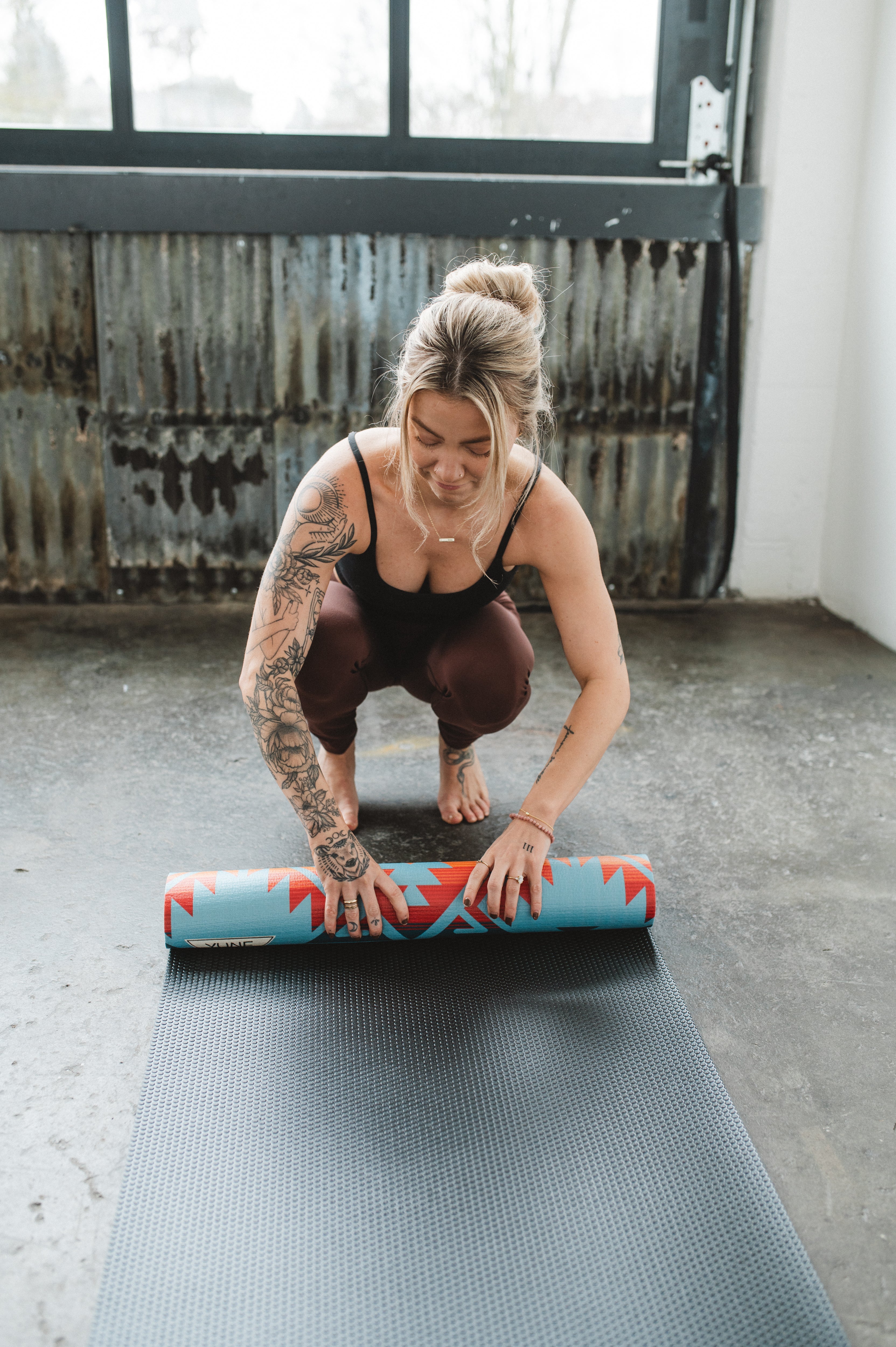 thick yoga mat