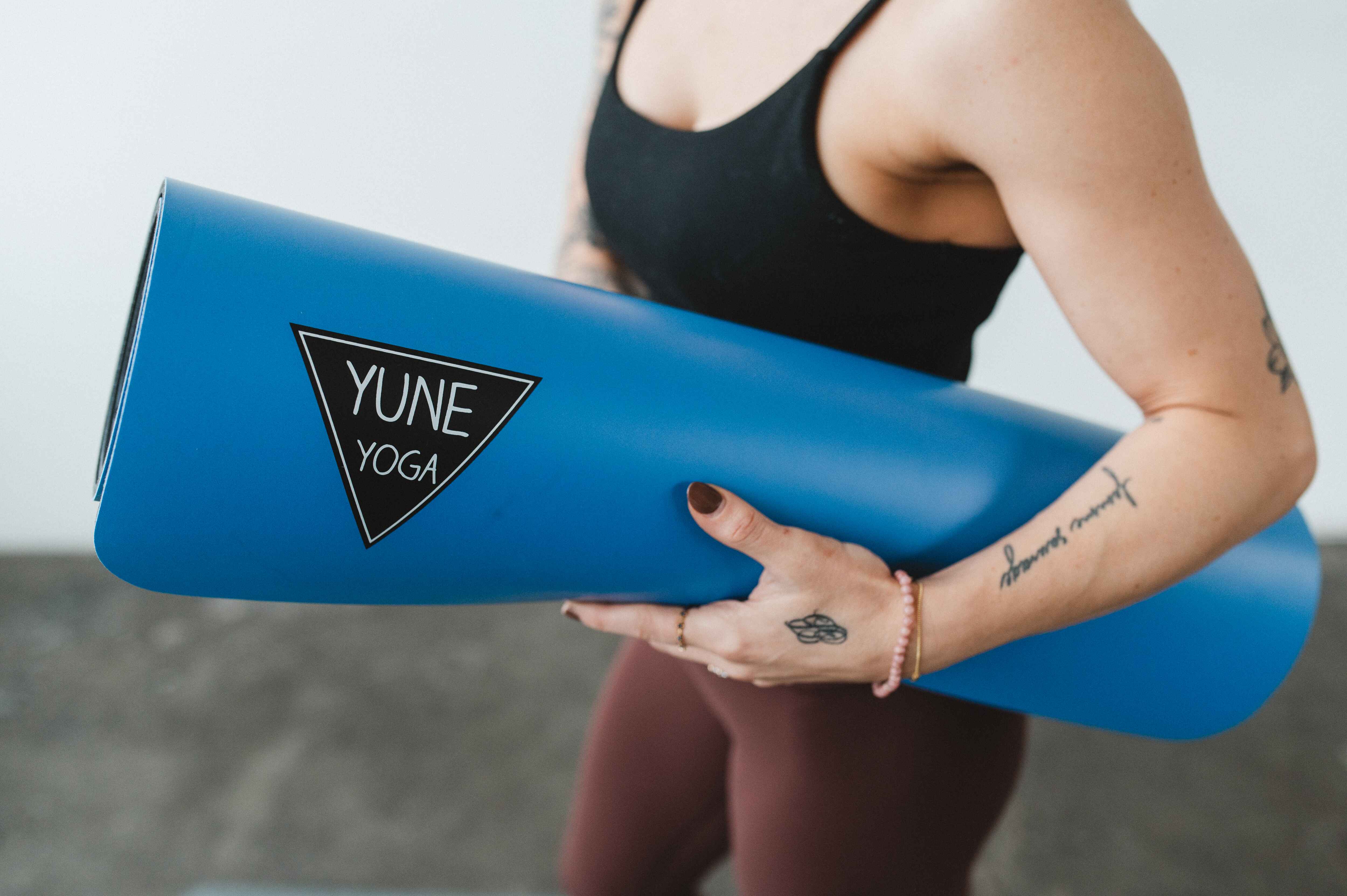 Yoga Mat | 6mm Thick Natural Rubber | Non-Slip | Eco Friendly | Yune Yoga