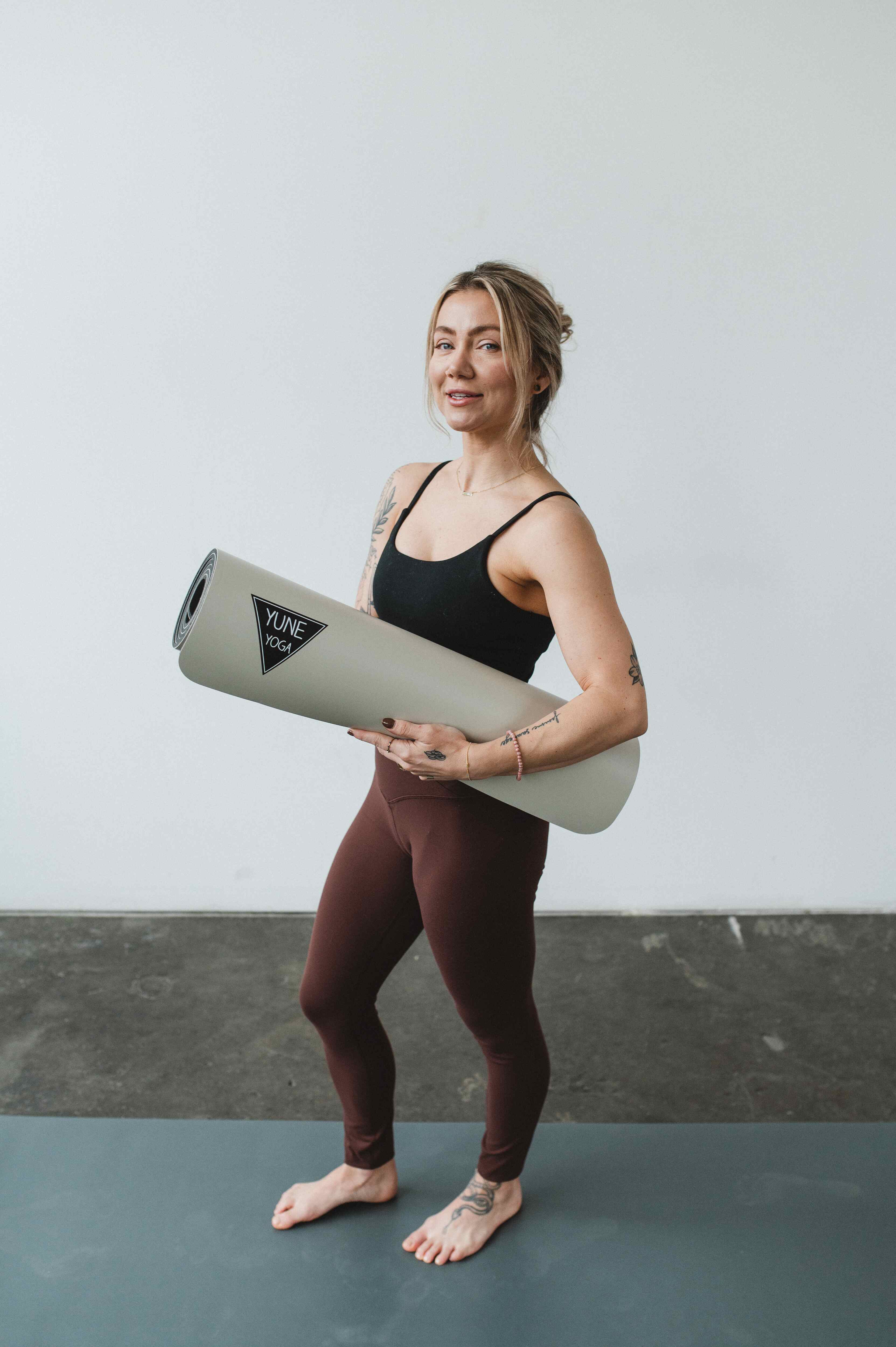 Yoga Mat | 6mm Thick Natural Rubber | Non-Slip | Eco Friendly | Yune Yoga