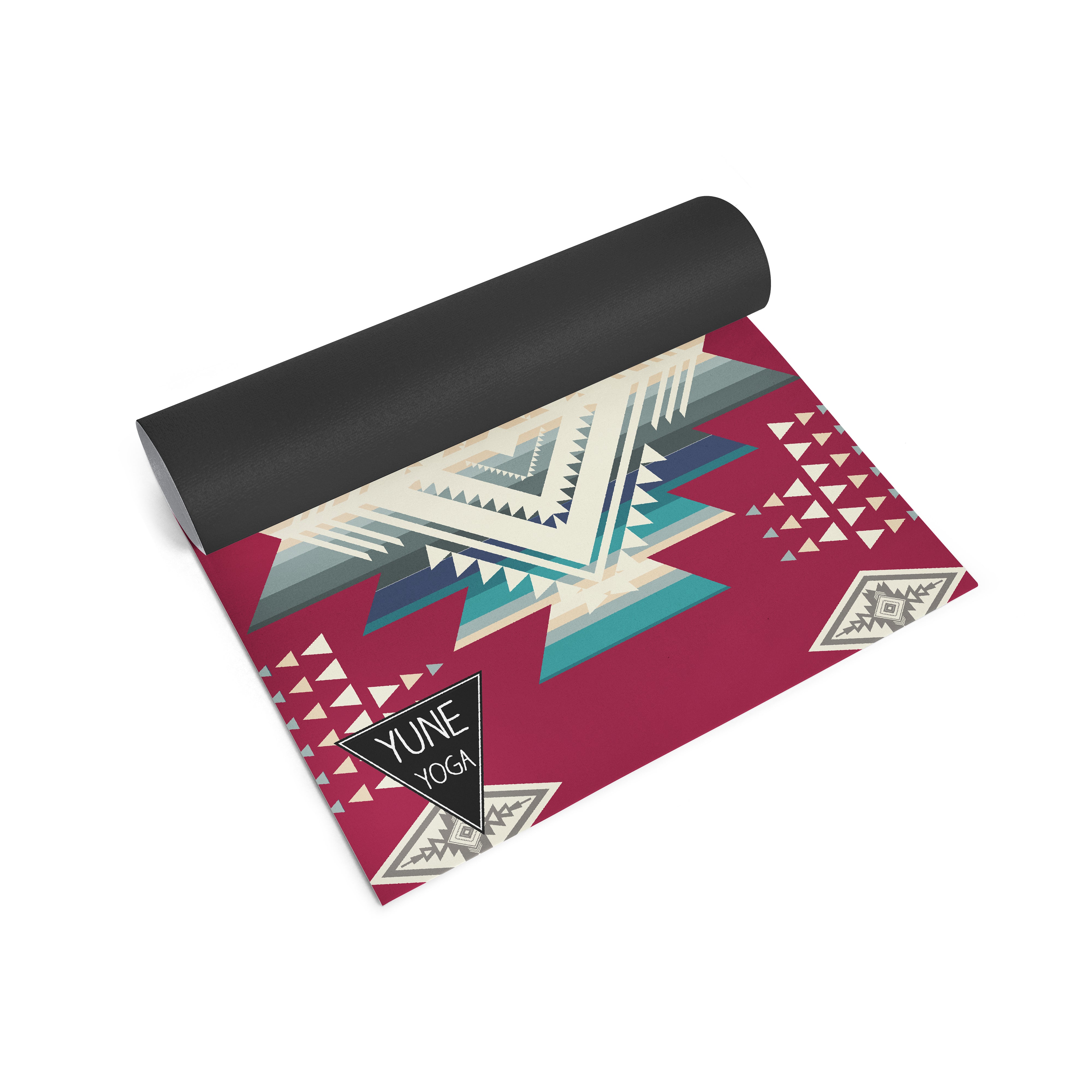 Pendleton Sierra Yoga Mat Ridge PER Yoga Mat Half Rolled Up