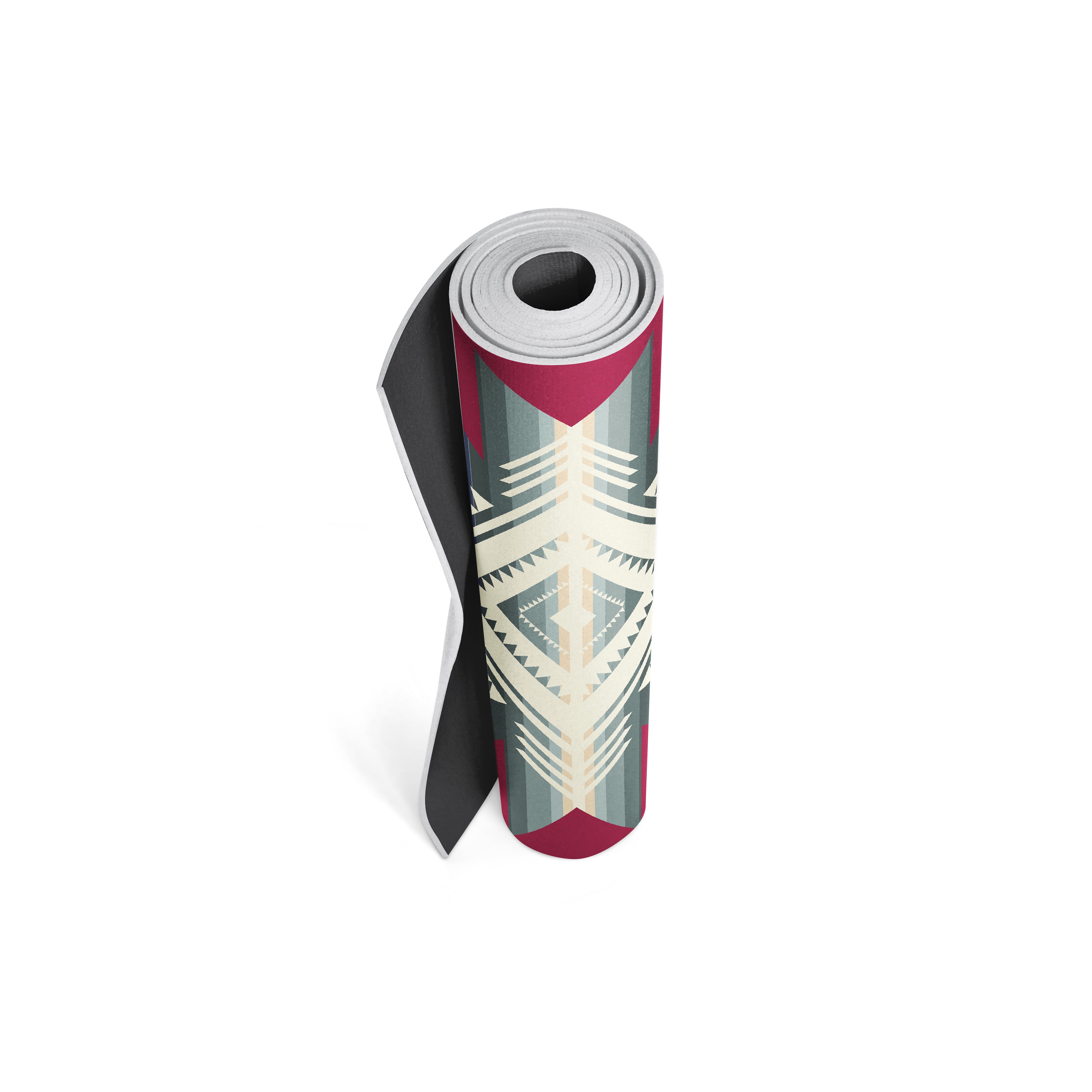 Pendleton Sierra Ridge PER Yoga Mat Side View Lifestyle Shot