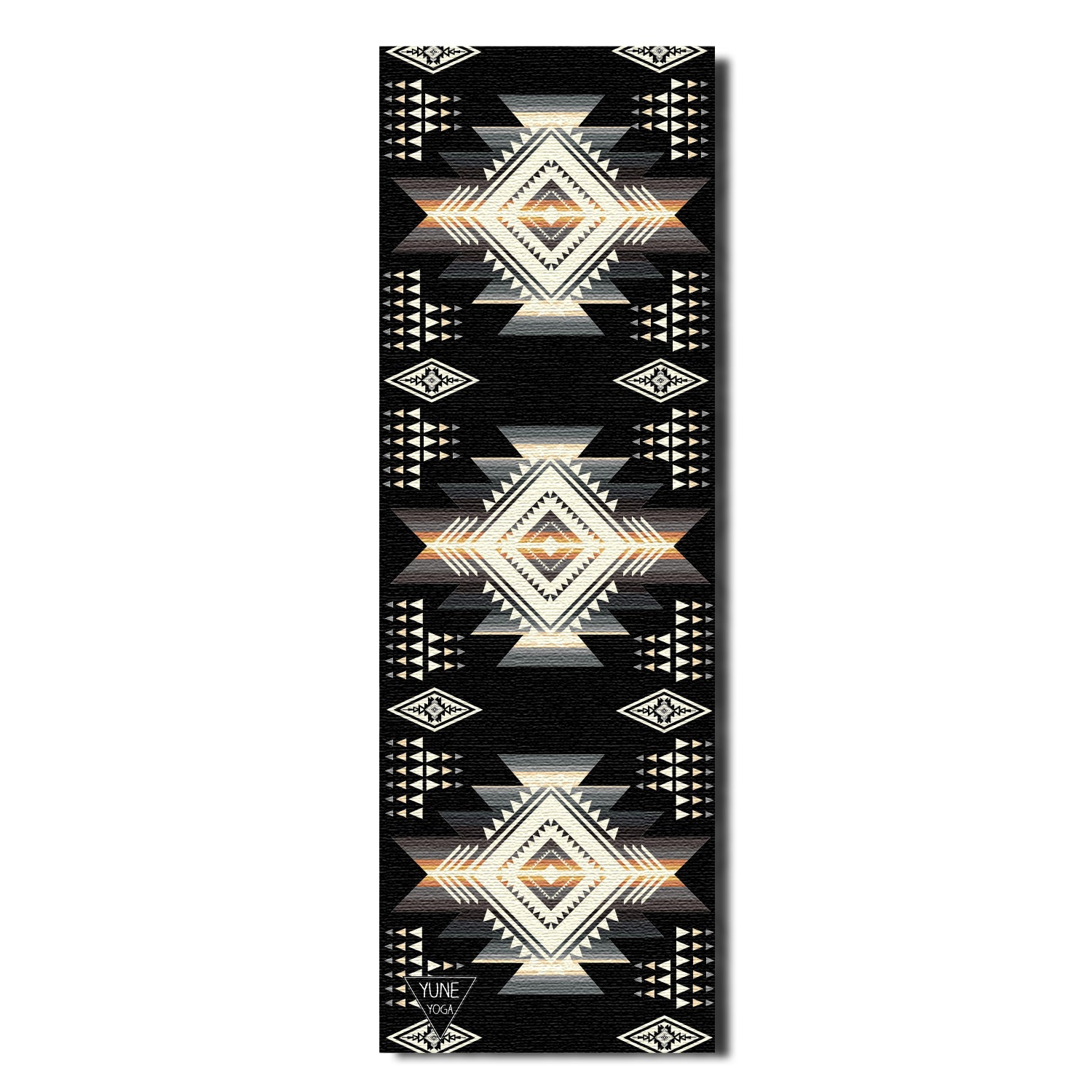 Pendleton Harding Black PER Yoga Mat Front View