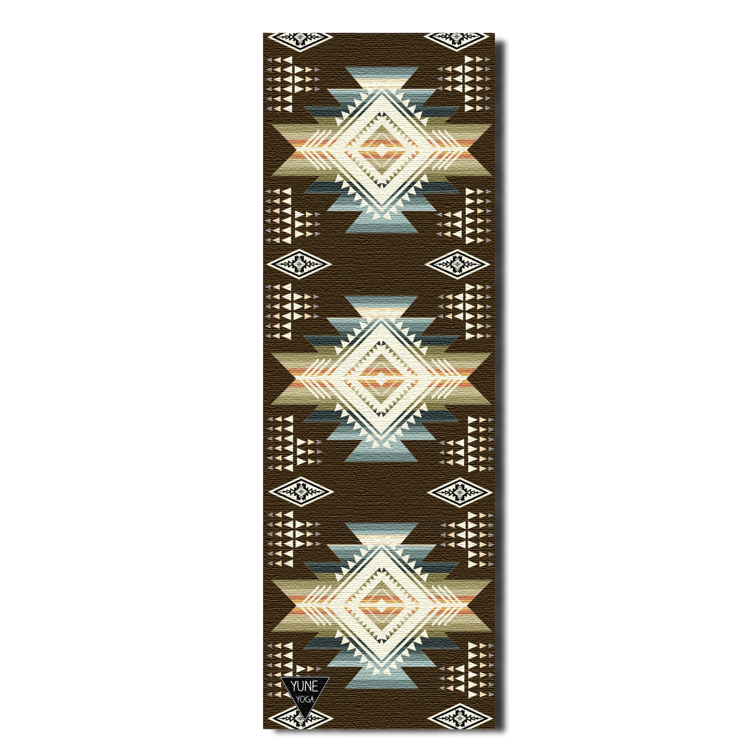 Pendleton Harding Tan PER Yoga Mat Front View