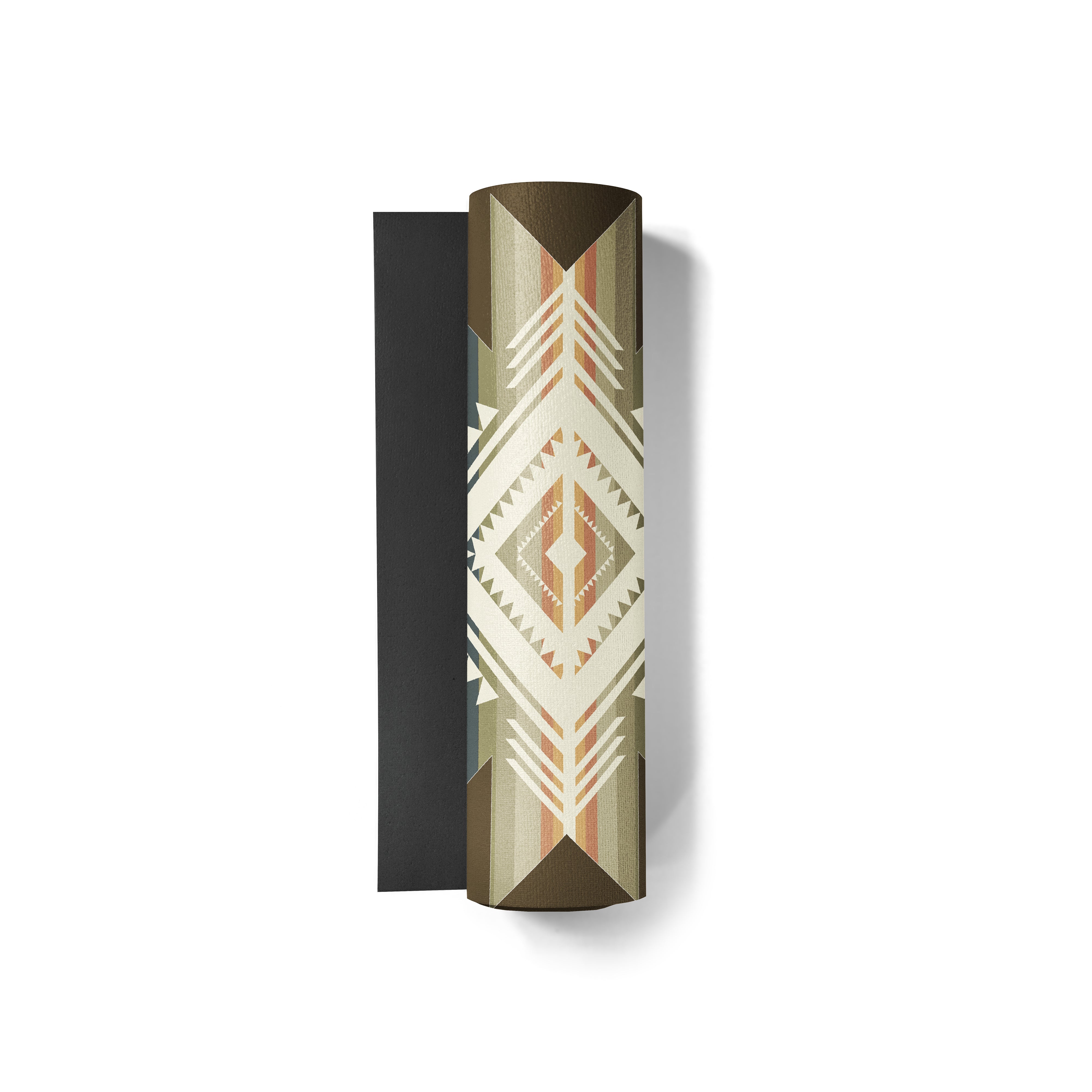 Pendleton Harding Tan PER Yoga Mat Rolled Up Lifestyle Shot